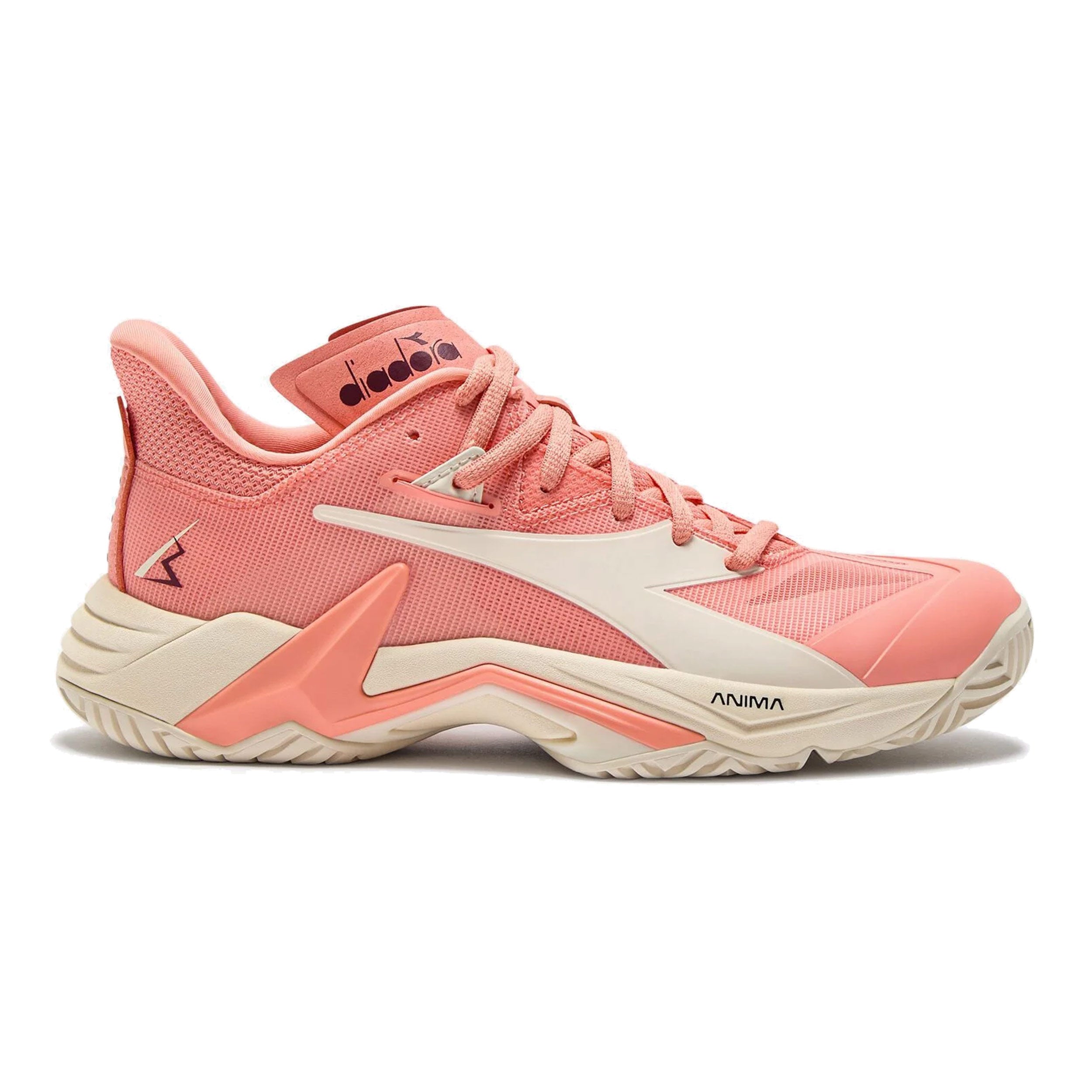 Diadora B.icon 3 Allcourtschuh Damen - Apricot, Weiß
