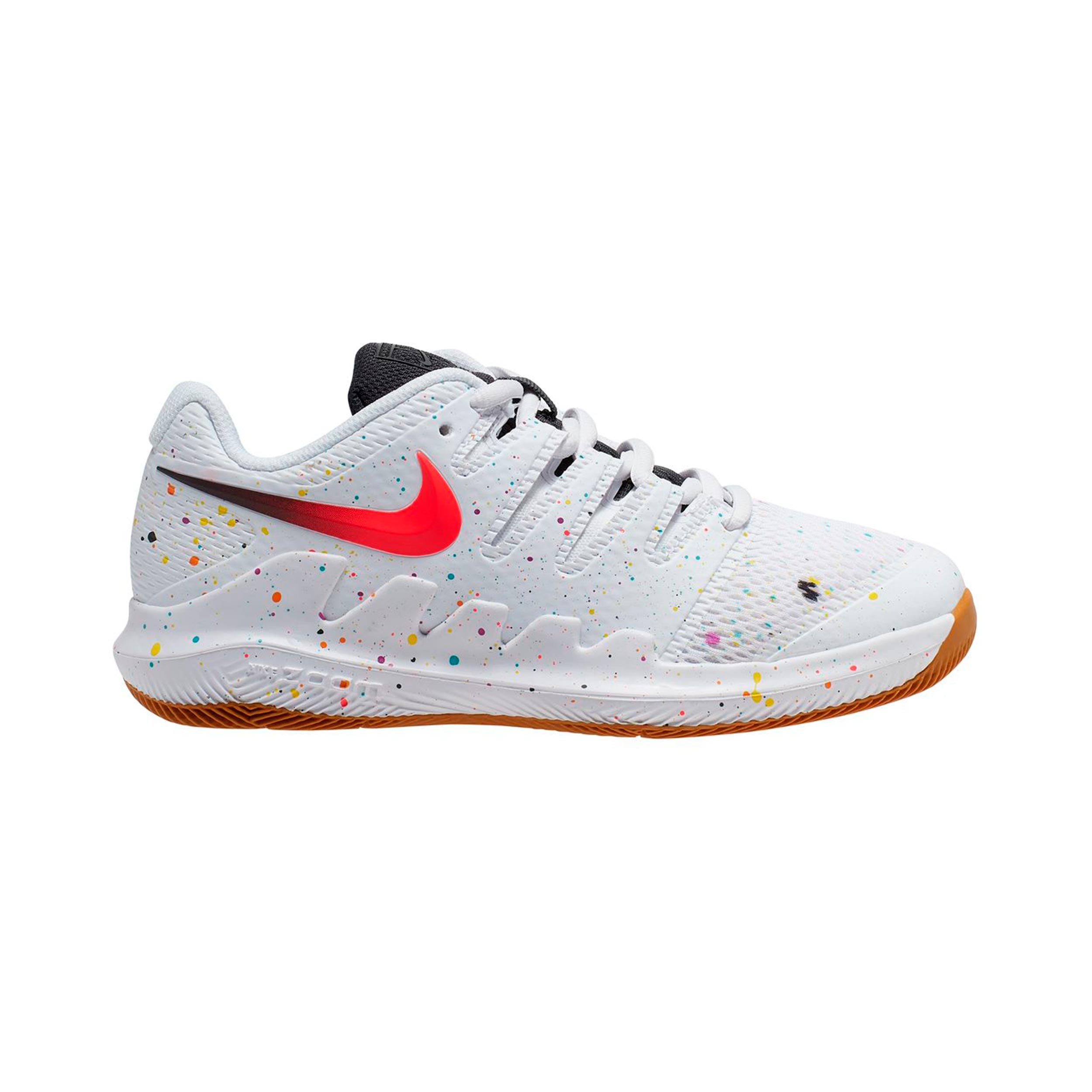 Nike Vapor X Allcourtschuh Kinder - Weiß, Rot
