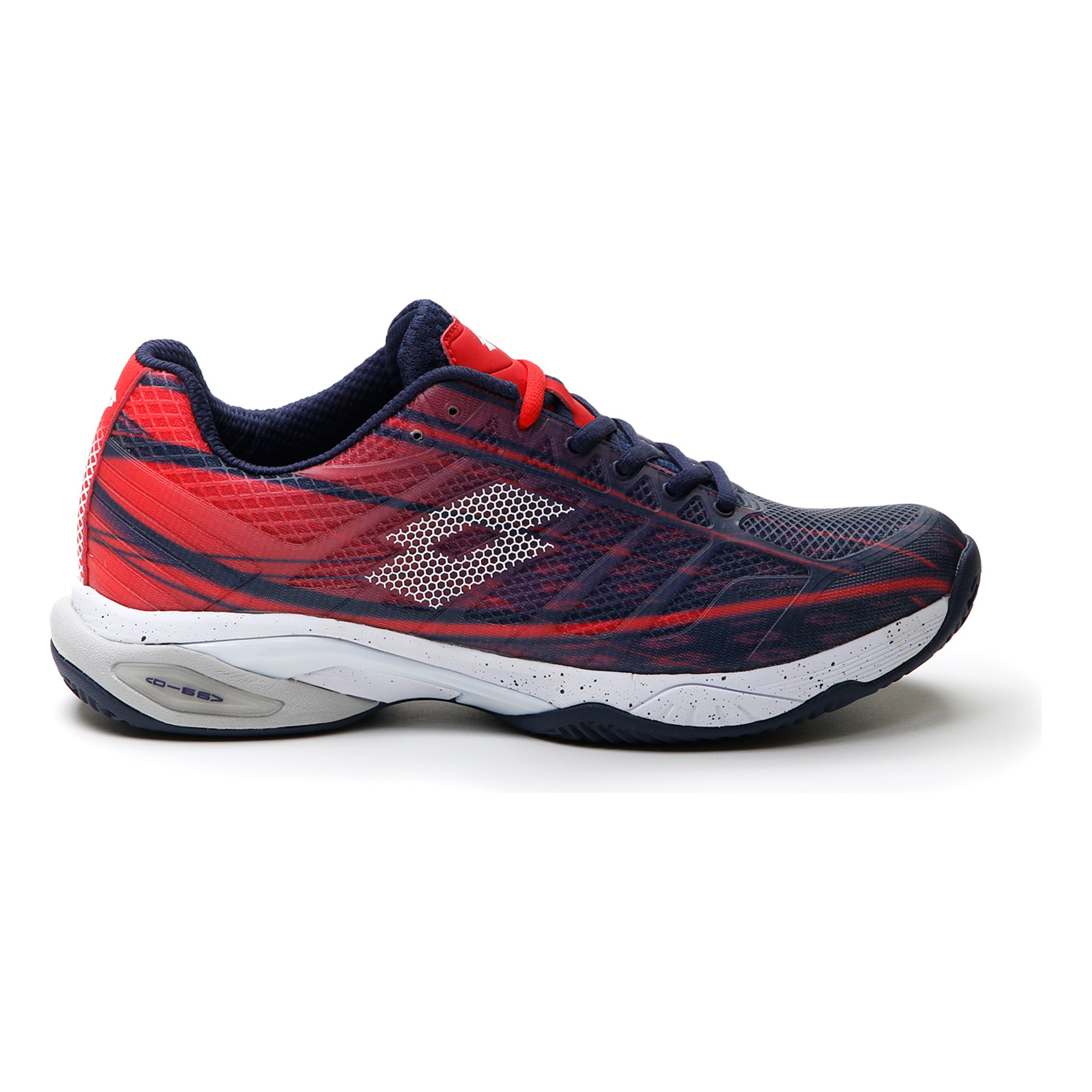 Lotto Mirage 300 Cly Sandplatzschuh Herren - Dunkelblau, Rot