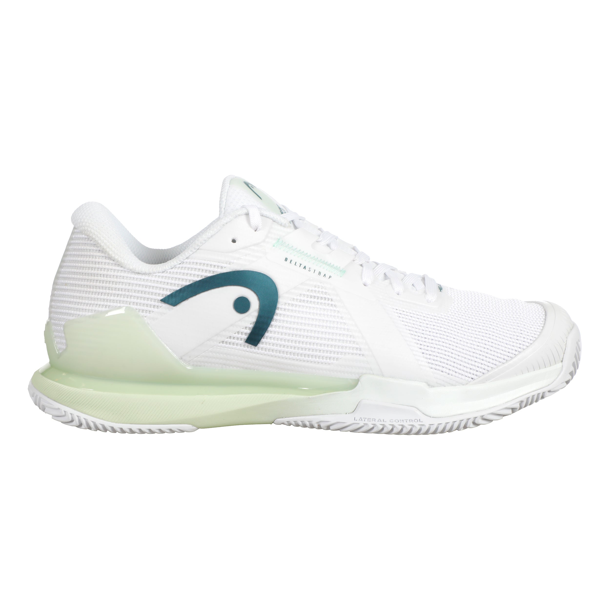Head Sprint Pro 4.0 Sandplatzschuh Damen - Weiß, Hellgrün