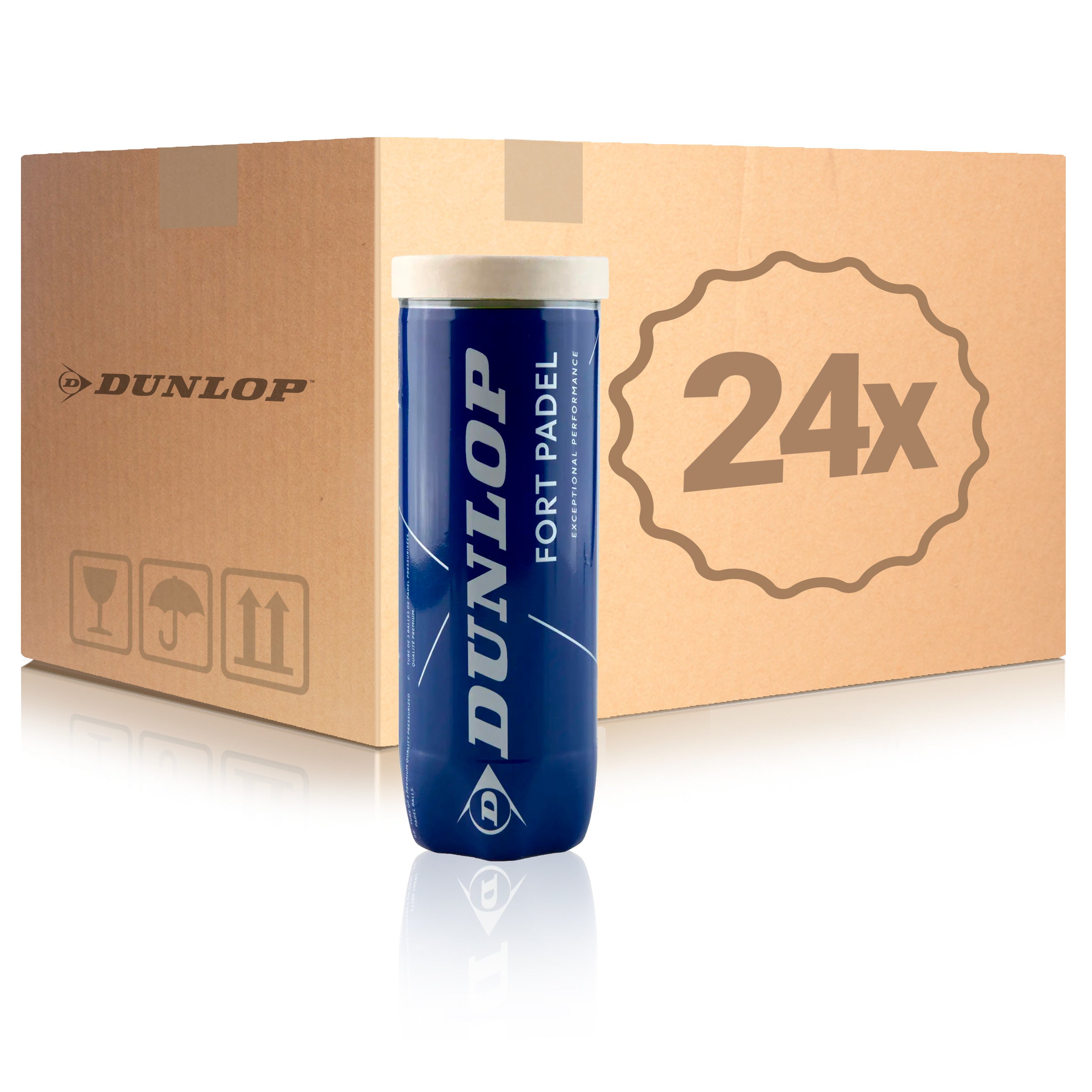 Dunlop 24x 3er Dose Fort Padel