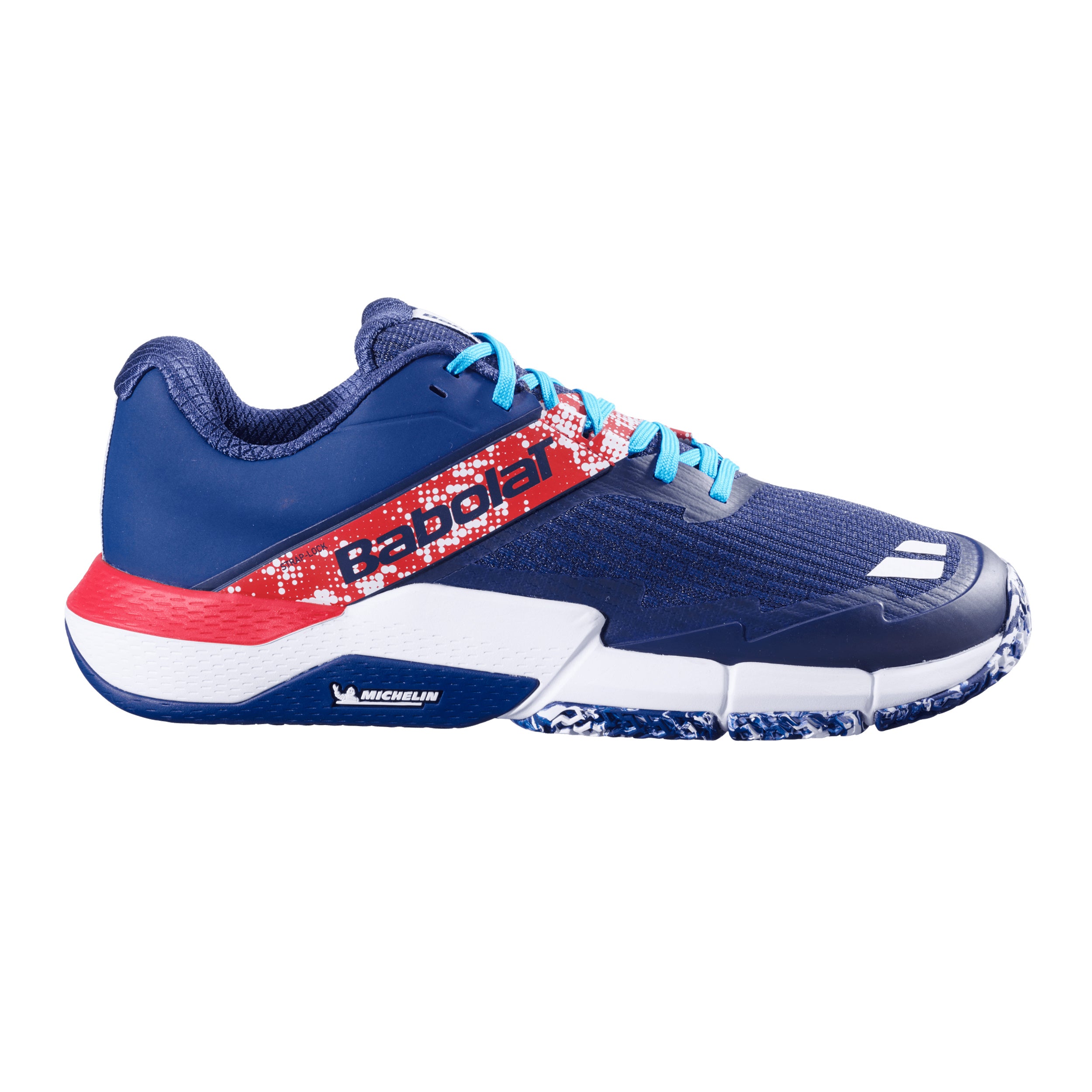 Babolat Movea 2 Men Padelschuh Herren - Dunkelblau, Rot
