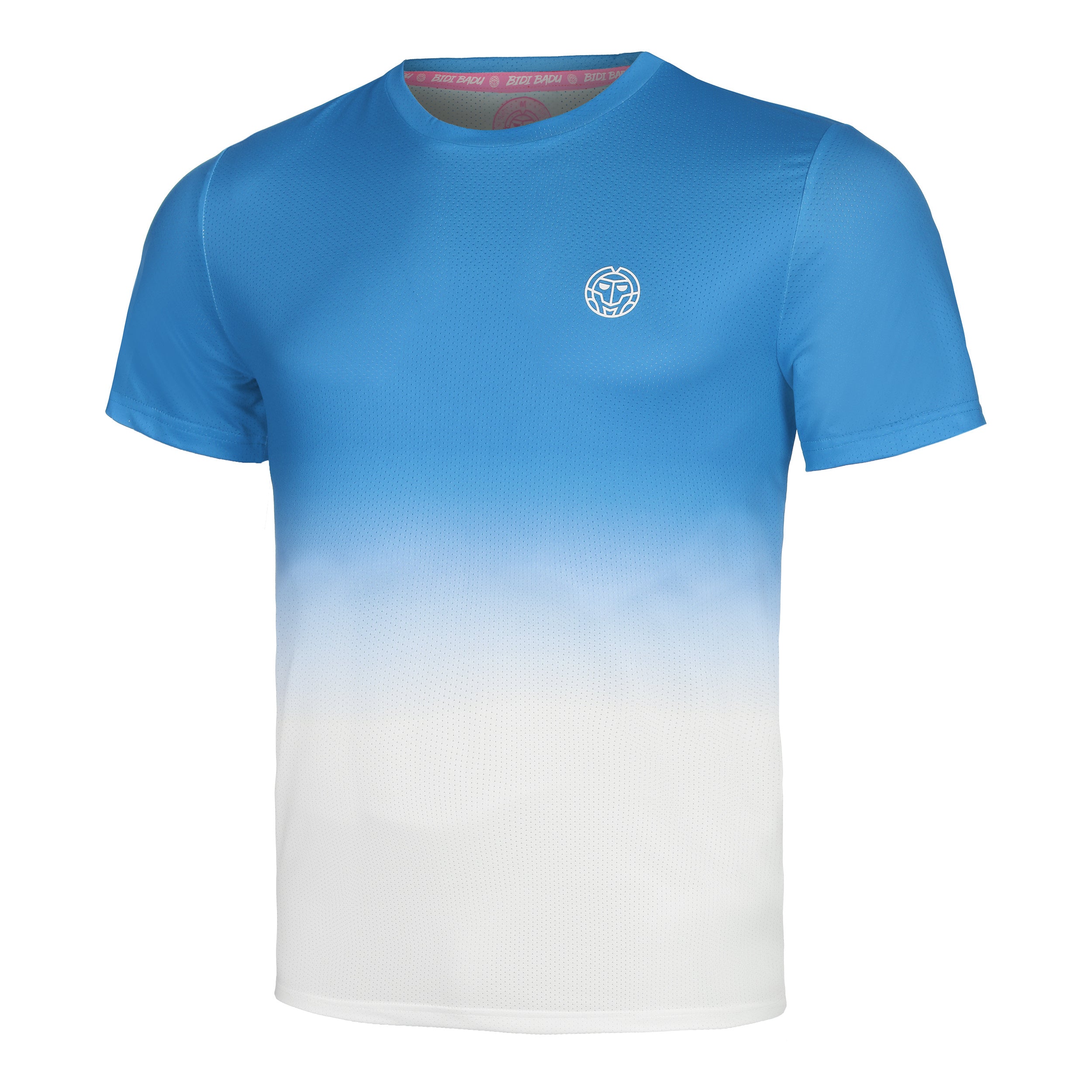 Bidi Badu Crew Gradiant T - Shirt Herren Blau, Weiß
