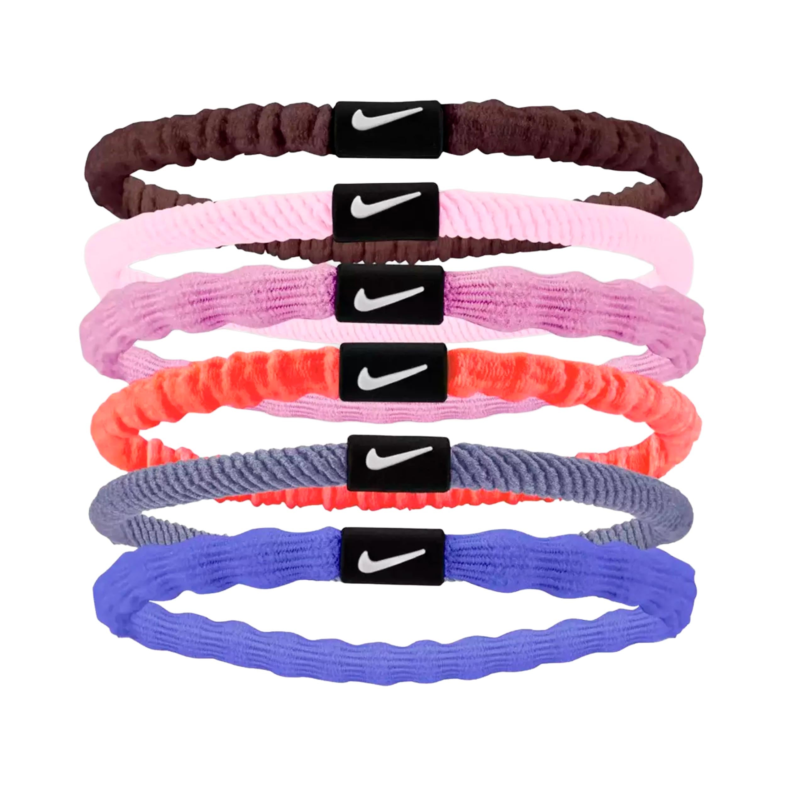 Nike Flex Hair Tie Haarband 6er Pack Unisex