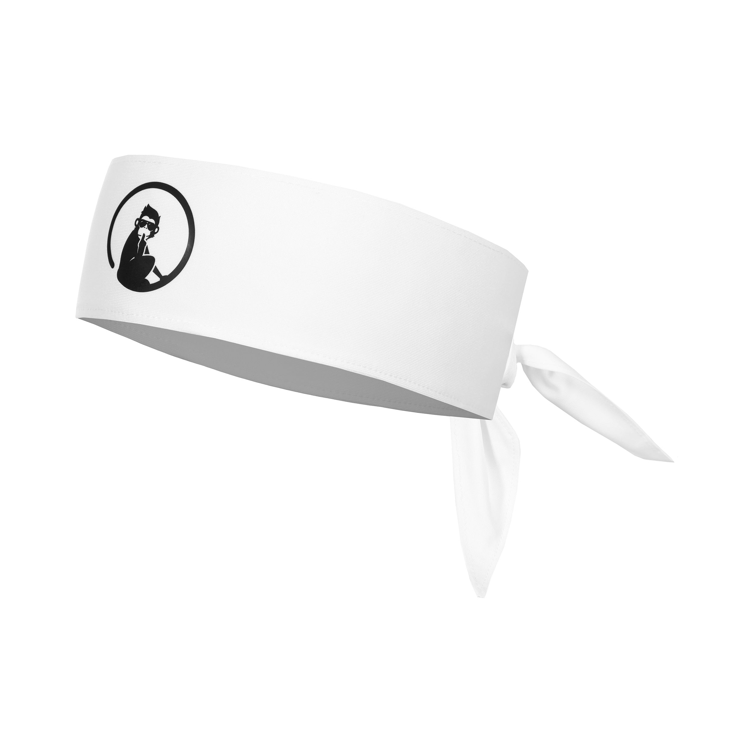 Quiet Please Court Bandana - Weiß