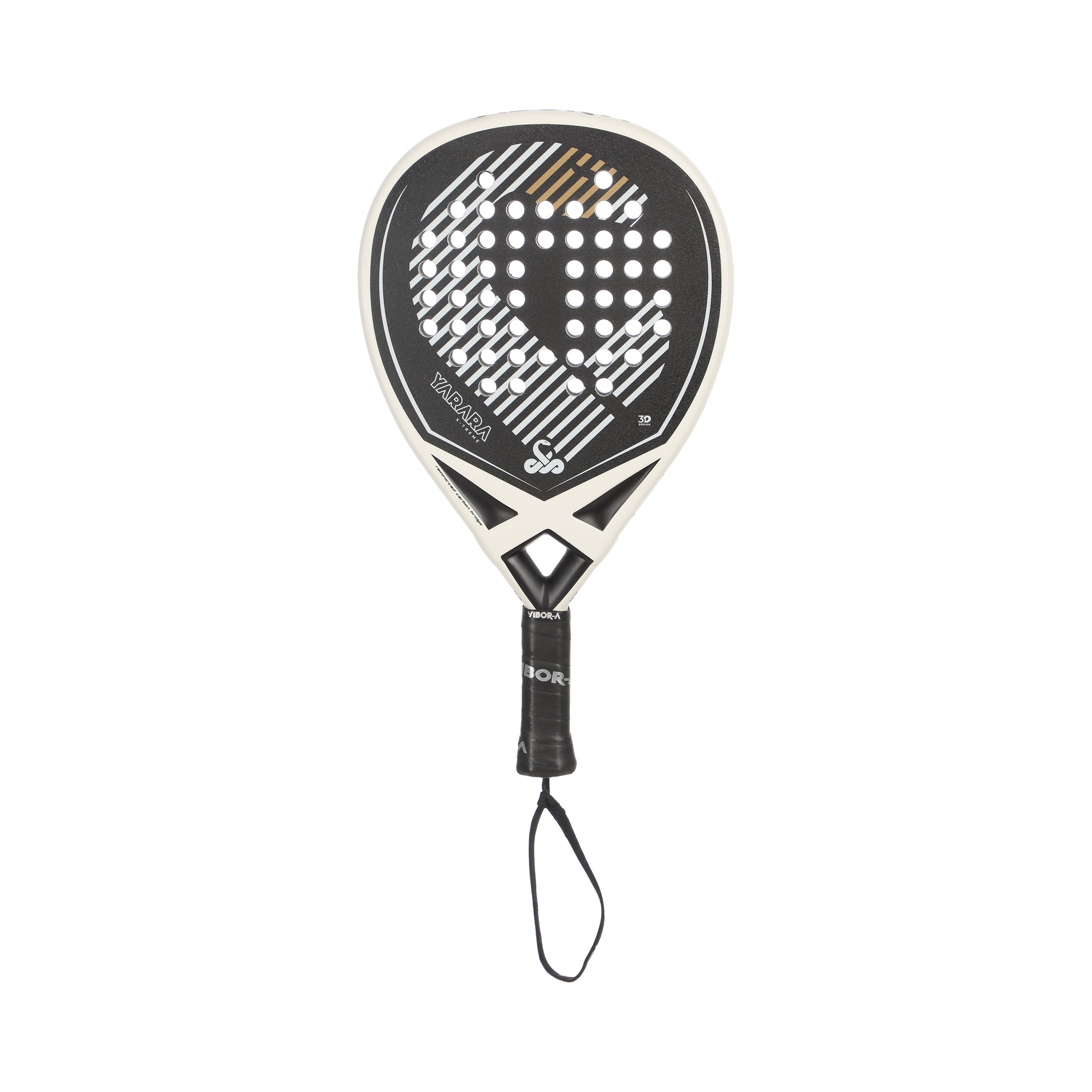 Vibora Yarara Xtreme Fiber Negro Padelschläger