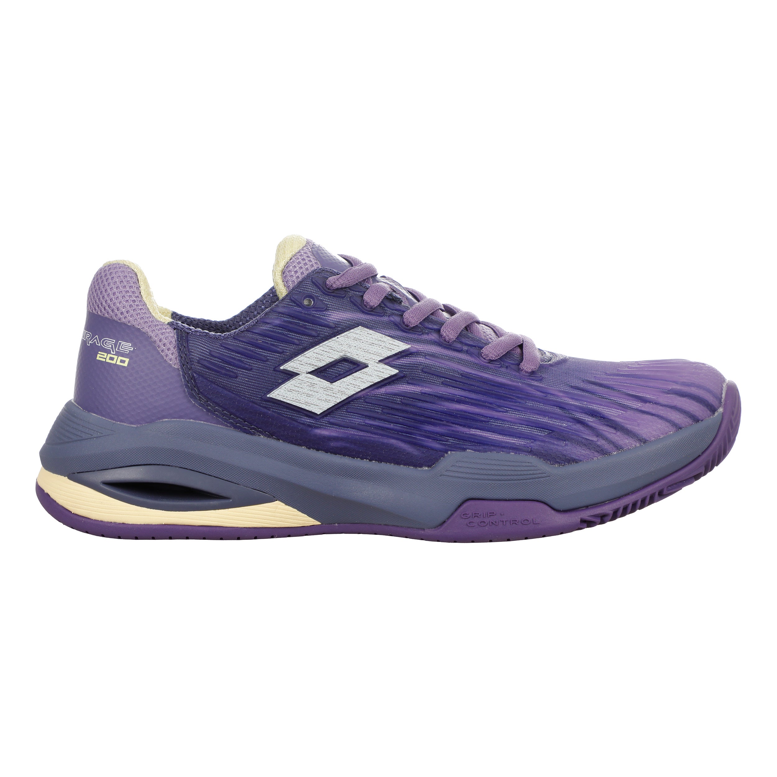 Lotto Mirage 200 Cly Sandplatzschuh Damen - Lila, Weiß