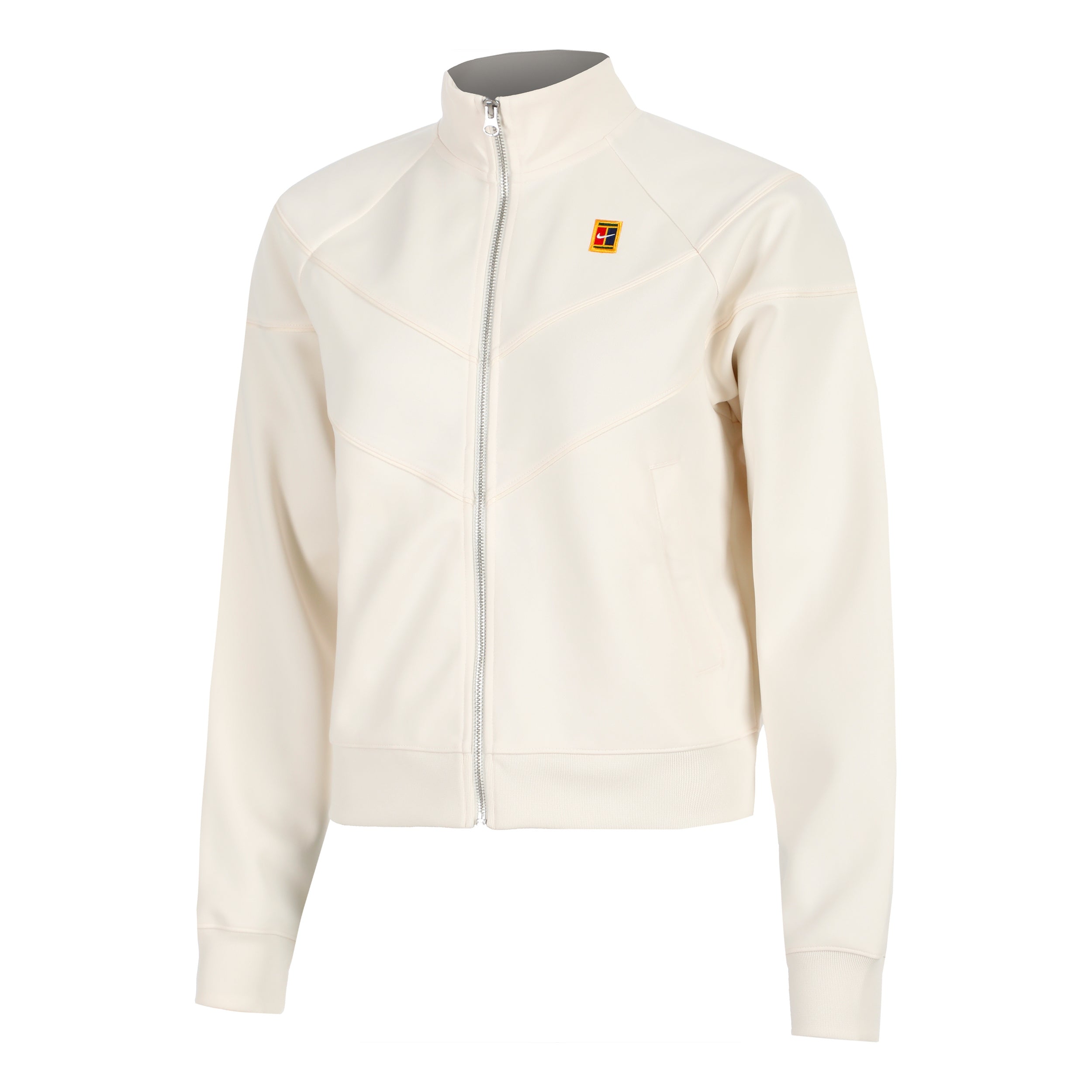 Nike Courtly Knit Heritage Trainingsjacke Damen - Creme