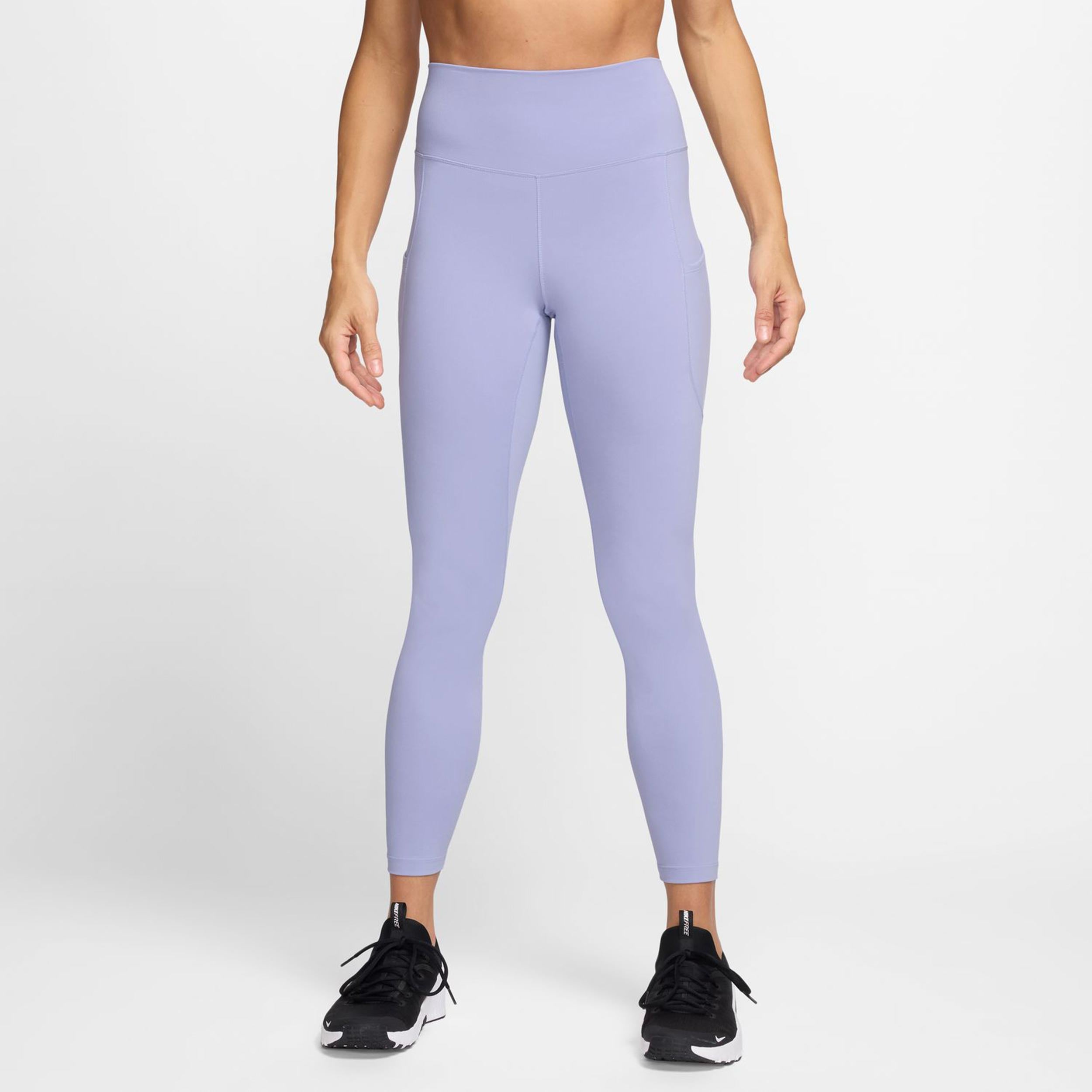 Nike Dri - Fit One High Rise 7/8 Tight Damen Flieder