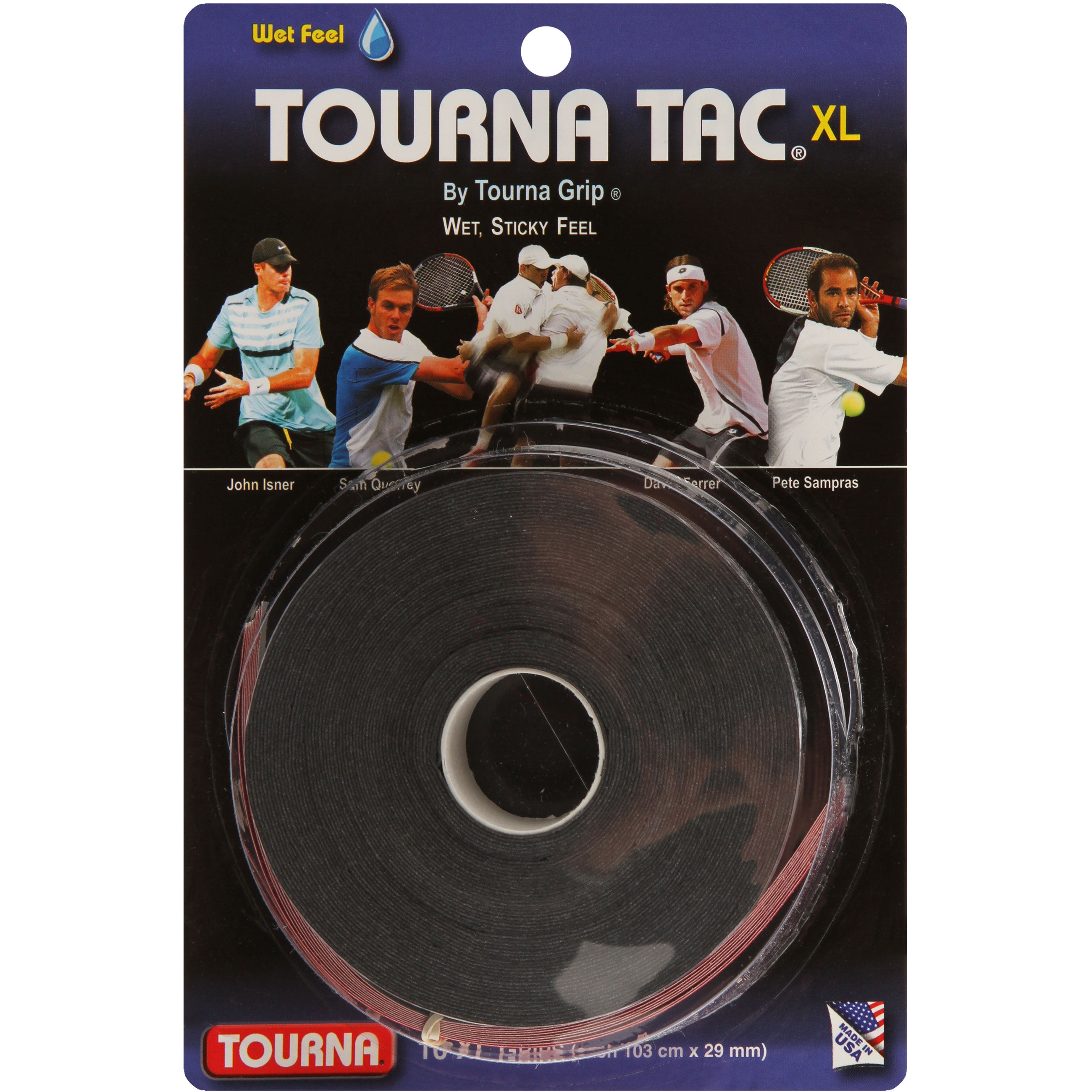 Tourna Tac 10er Pack - Schwarz