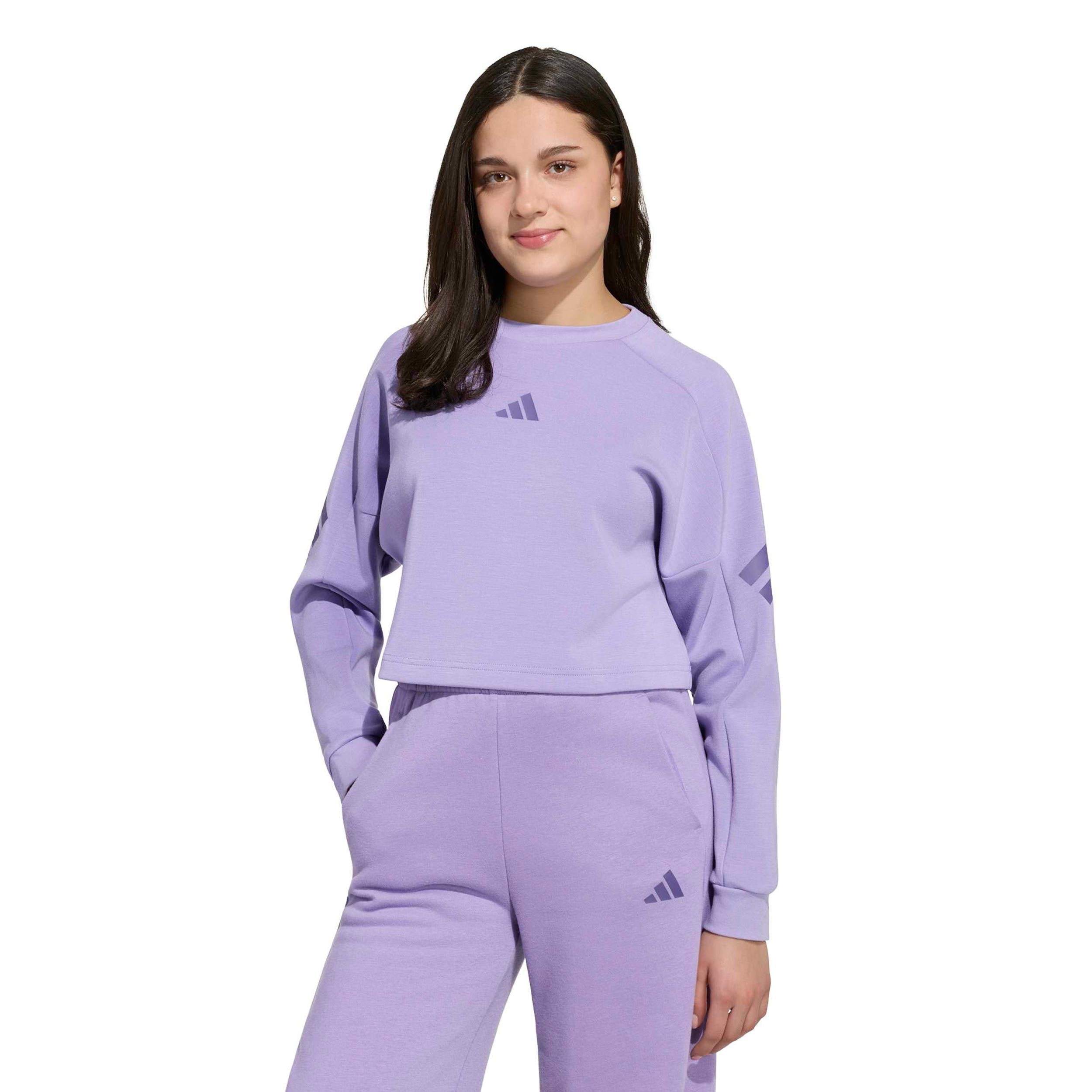 Adidas 3stripes Crew Crop Sweatshirt Kinder