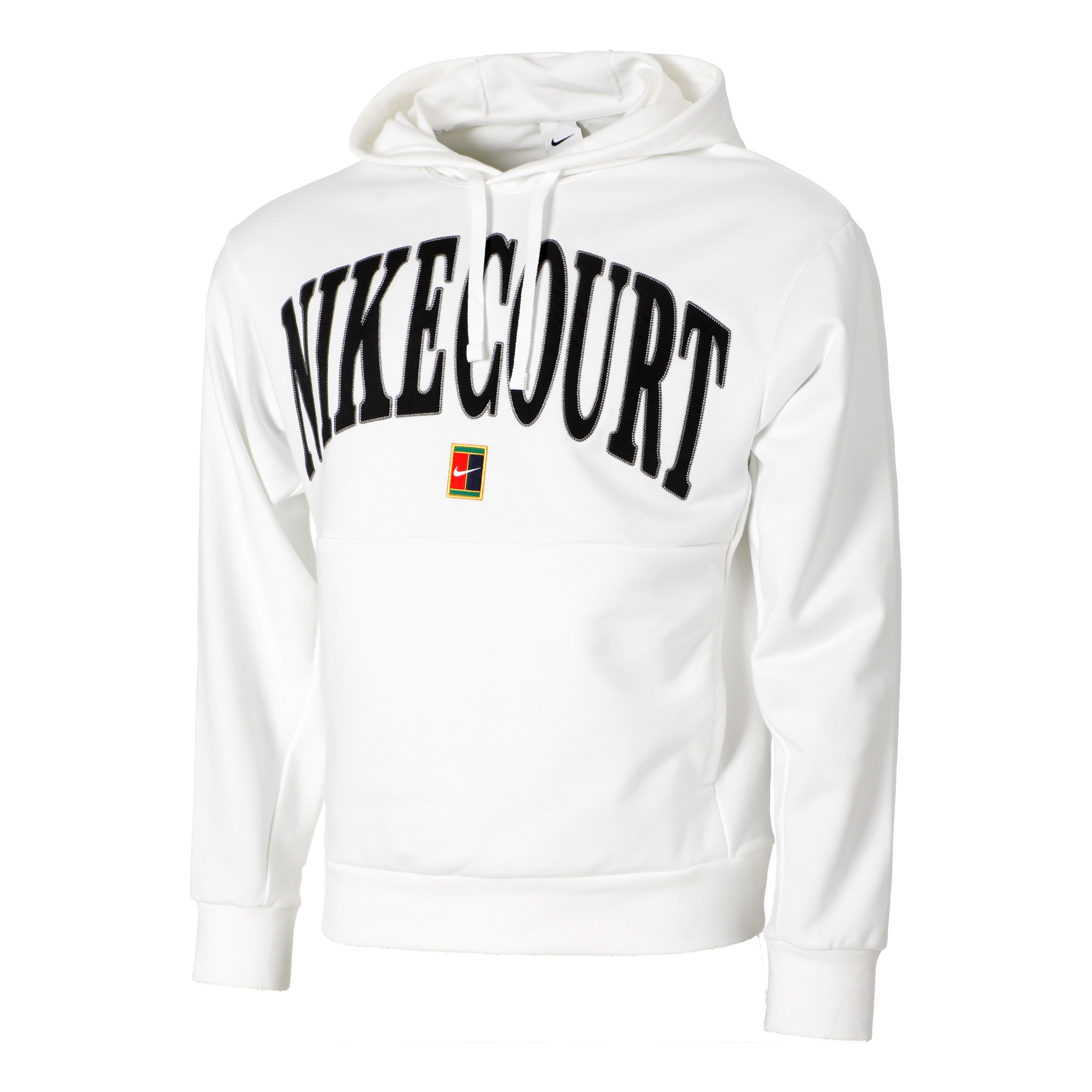 Nike Dri - Fit Fleece Heritage Hoody Herren Weiß, Schwarz