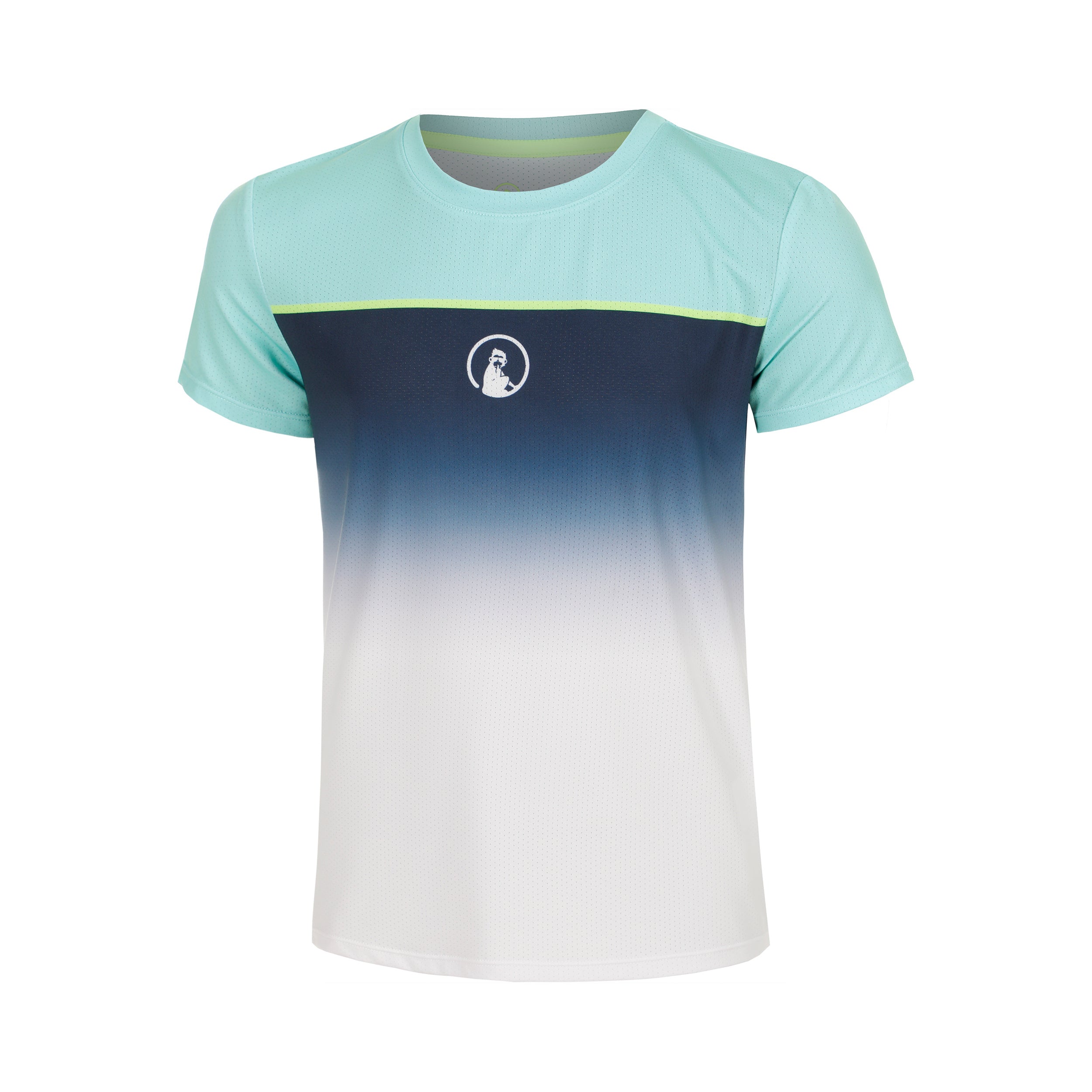 Quiet Please Wild Receiver Faded T - Shirt Jungen Türkis, Mehrfarbig