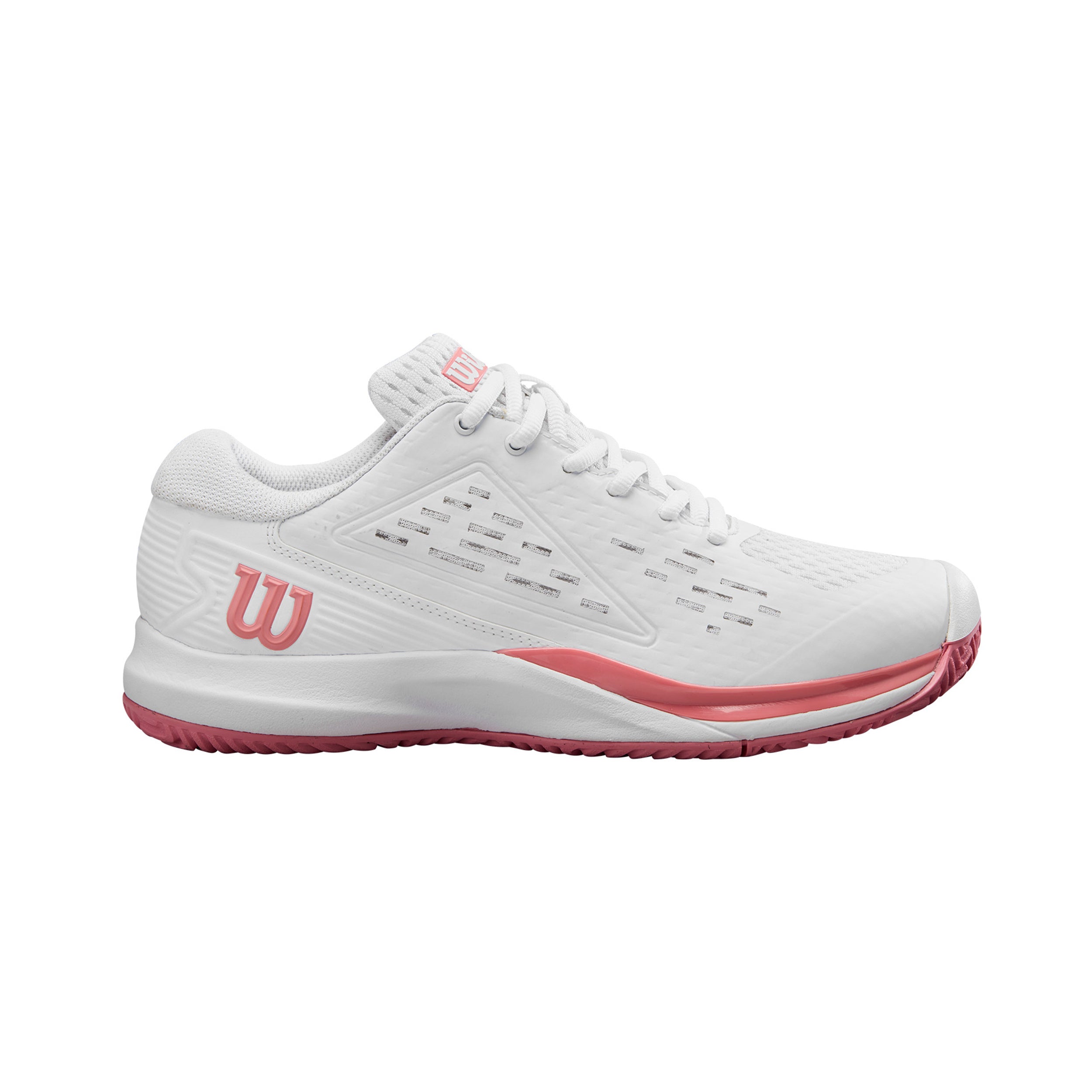 Wilson Rush Pro Ace Allcourtschuh Kinder - Weiß, Mauve