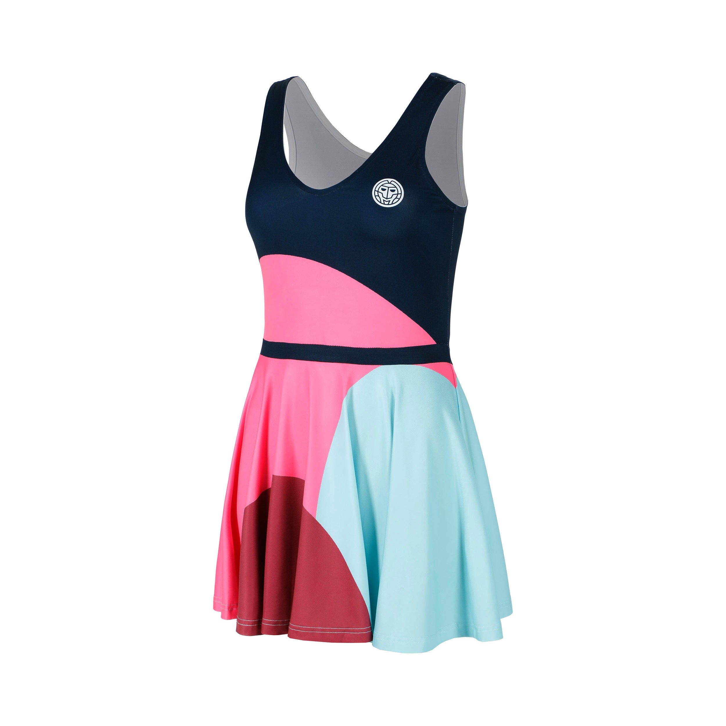 Bidi Badu Bubble Kleid Mädchen - Dunkelblau, Pink