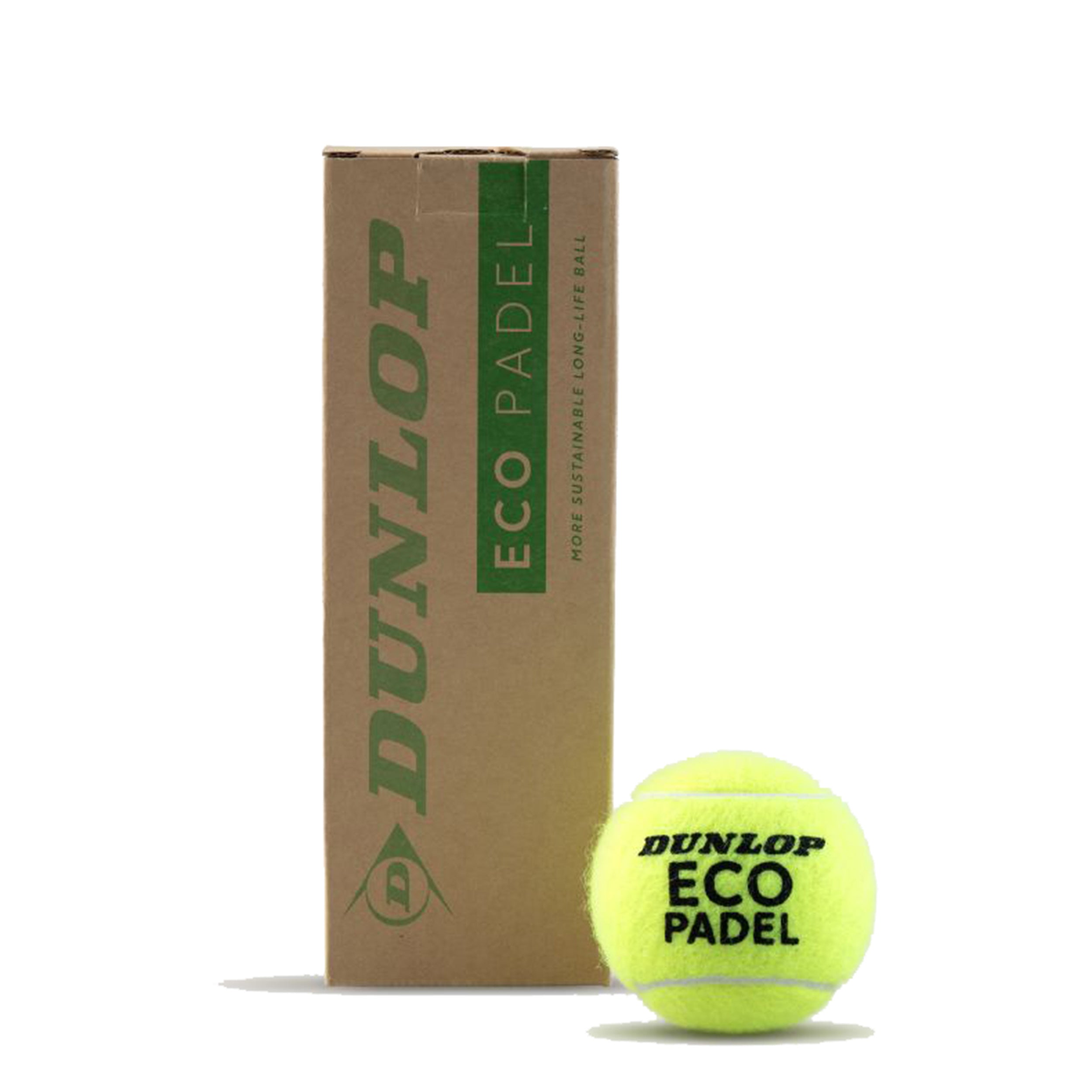 Dunlop Eco Padel 3er Dose