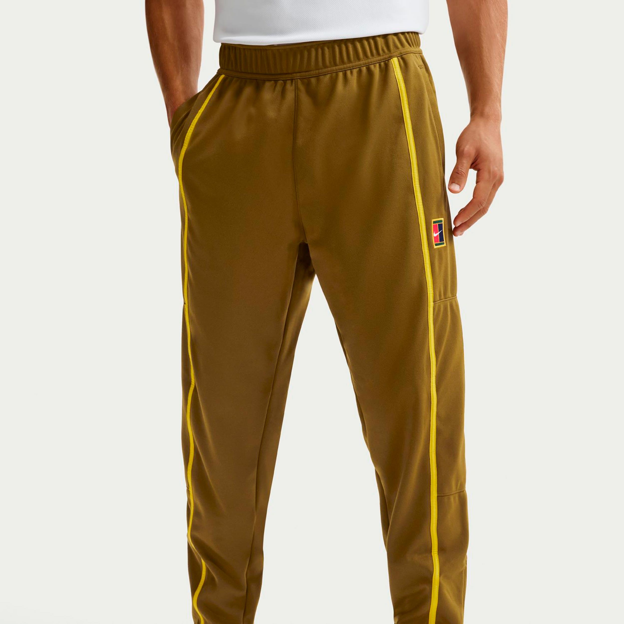 Nike Jannik Sinner Court Heritage Trainingshose Herren - Oliv
