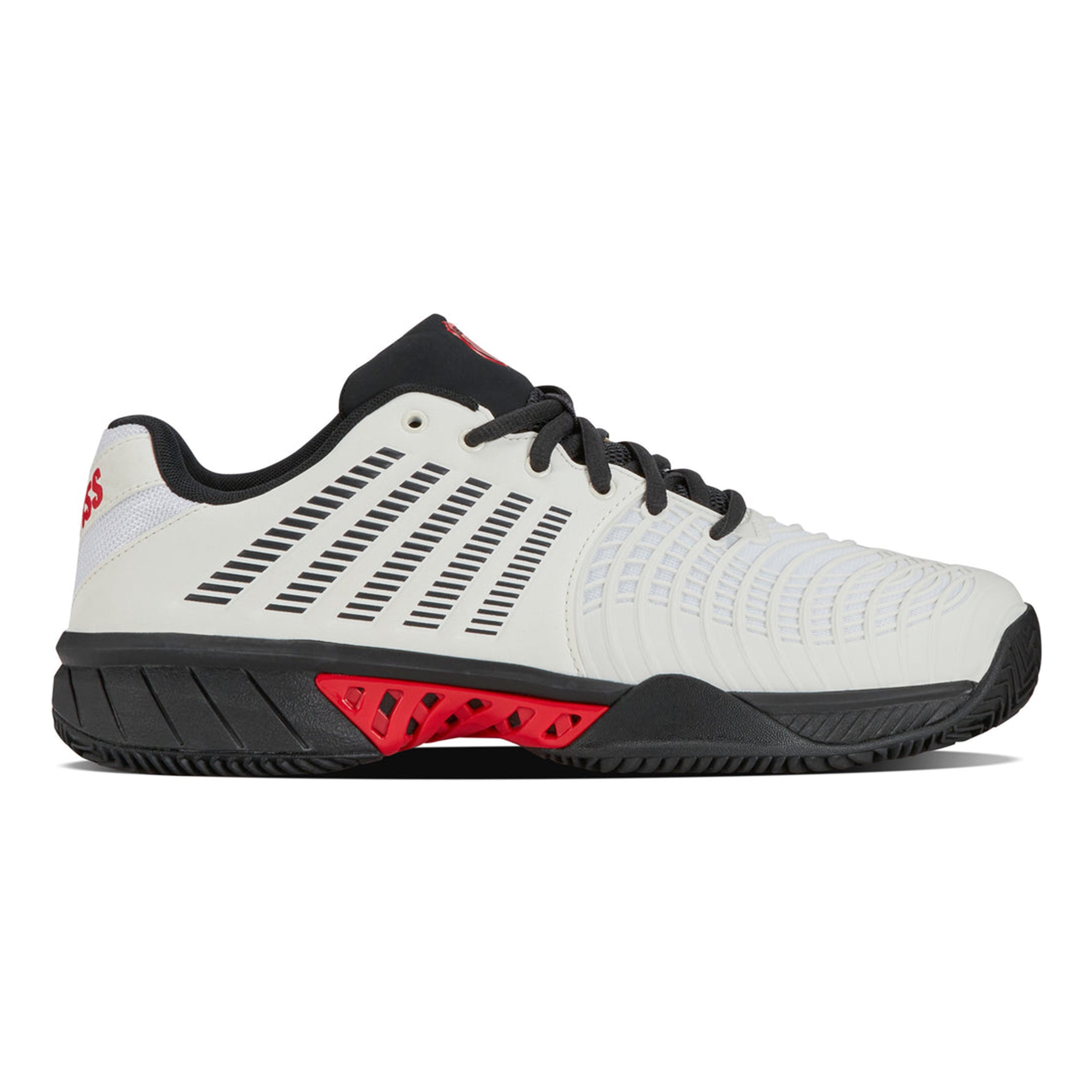 K - Swiss Express Light 3 Hb Allcourtschuh Herren Weiß, Schwarz