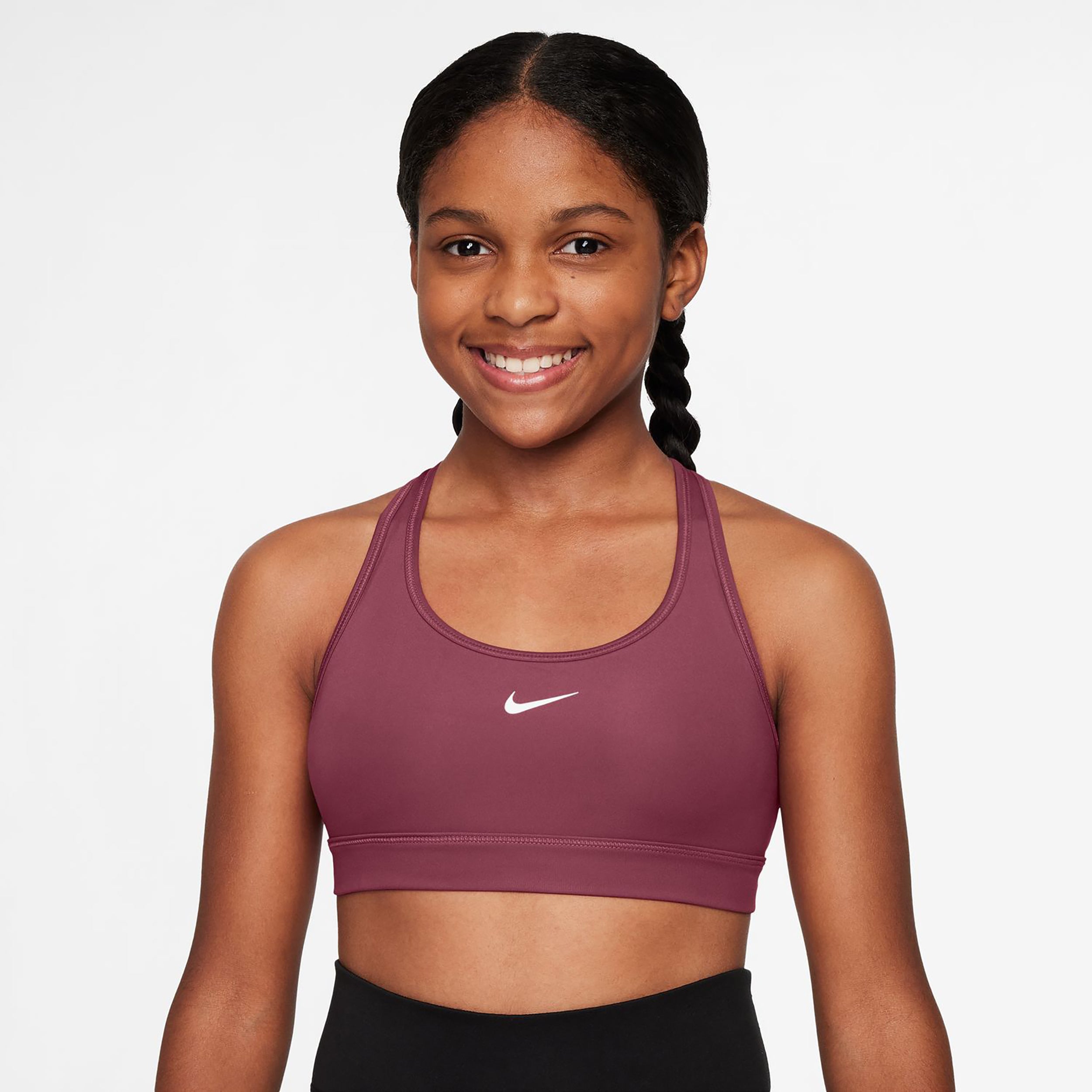Nike Dri - Fit Swoosh Sport Bh Kinder