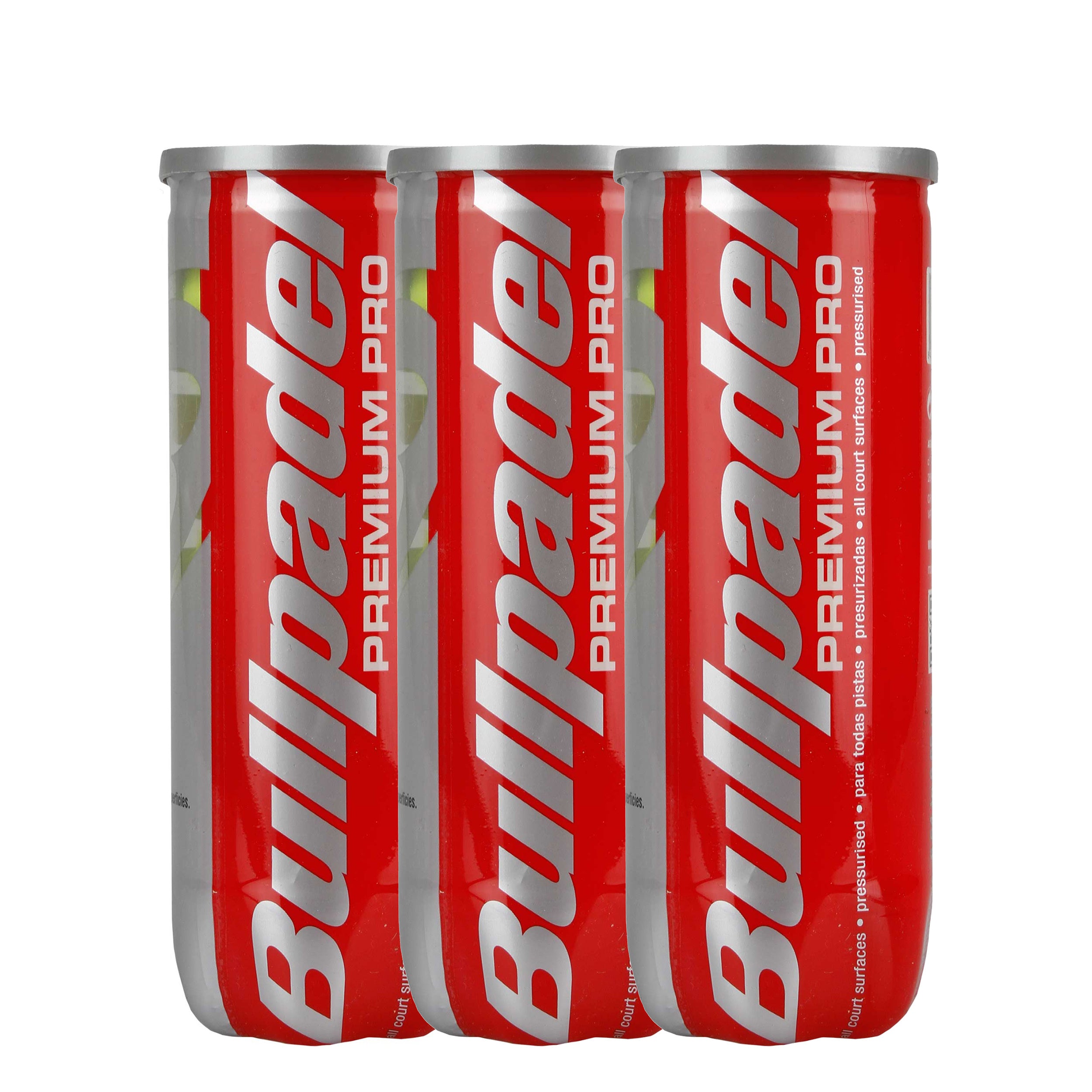 Bullpadel 3x 3er Dose Premium Pro