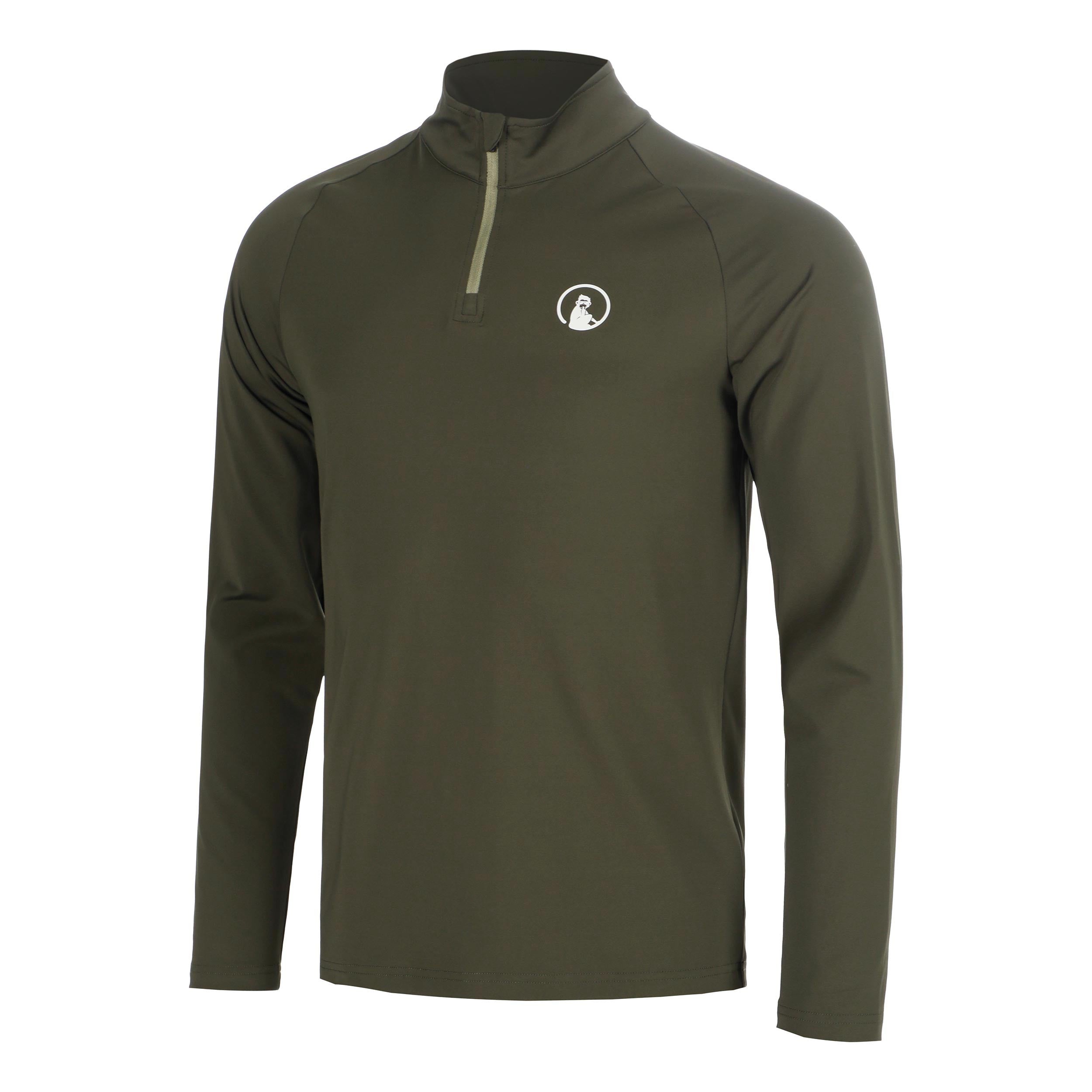 Quiet Please Memories Big Serve 1/4 Zip Longsleeve Herren