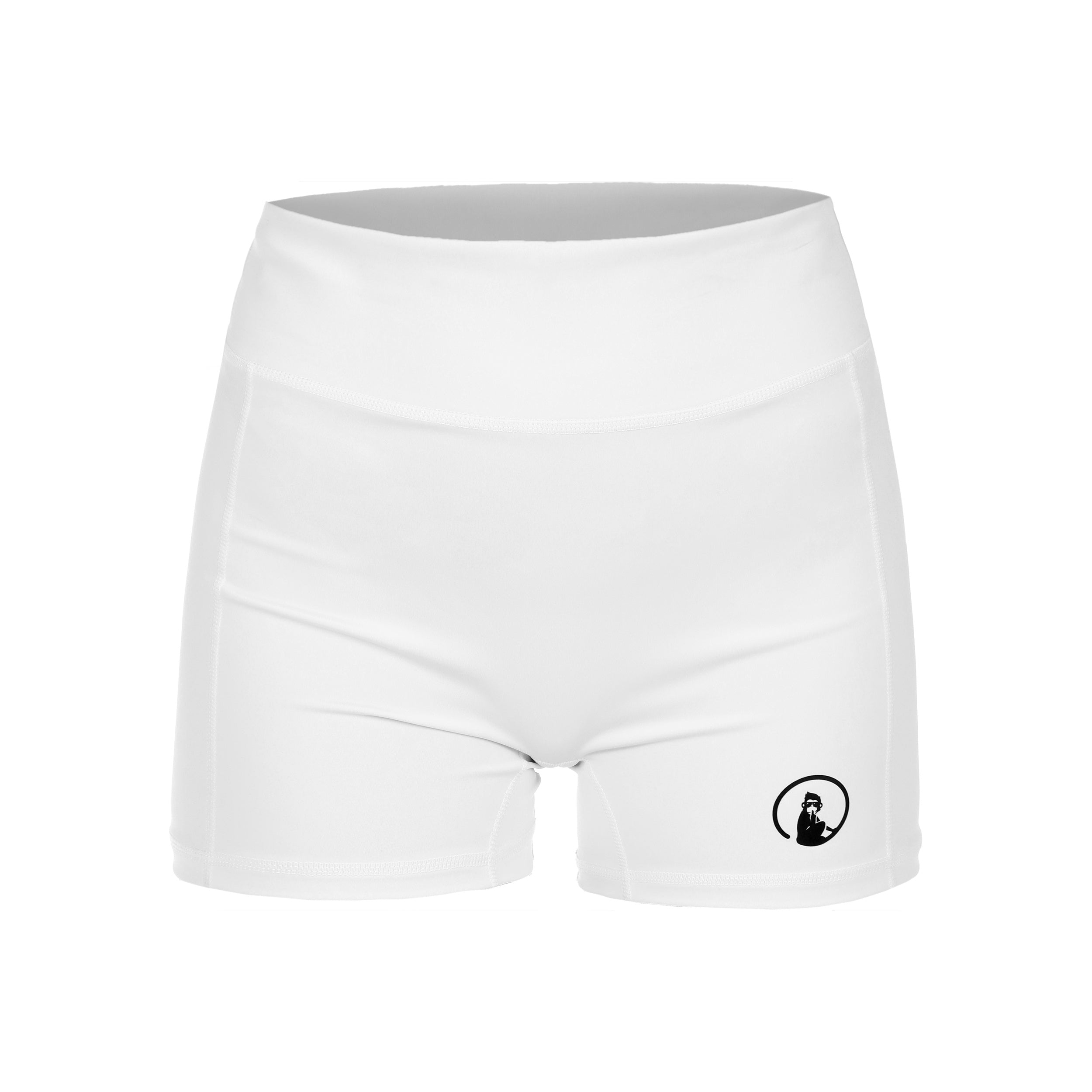 Quiet Please Break Ballshorts Damen - Weiß, Schwarz