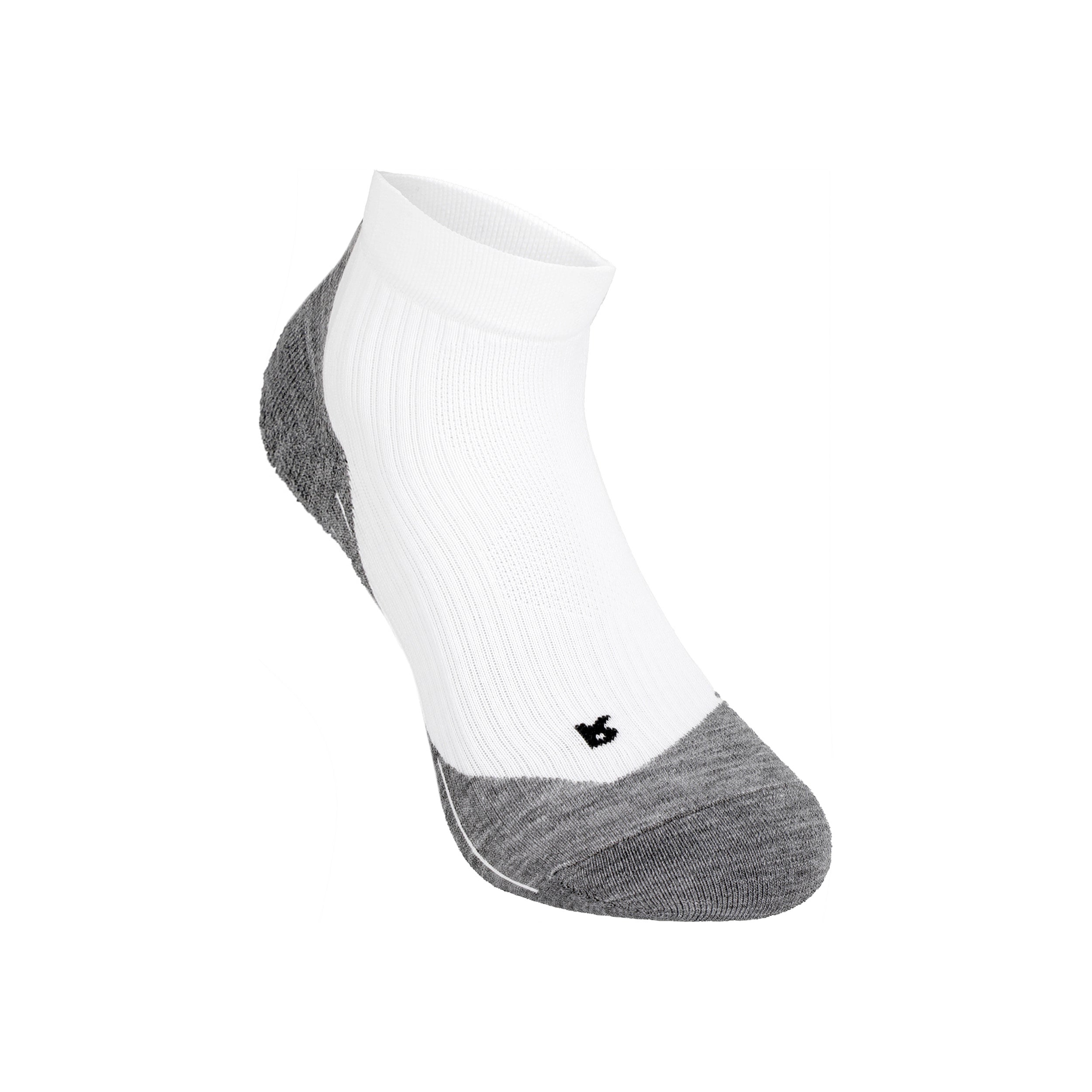 Falke Te4 Short Sportsocken Damen - Weiß, Dunkelgrau