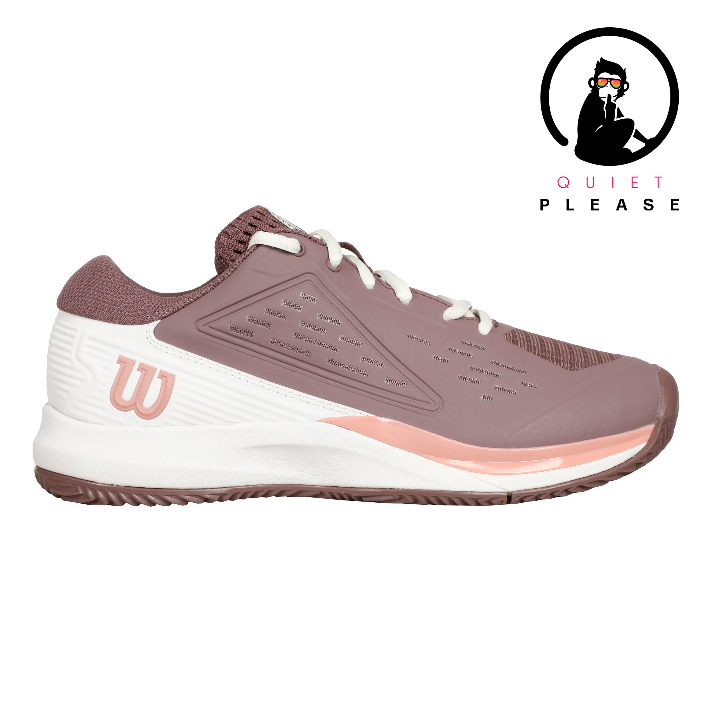 Wilson Rush Pro Ace Quiet Please Sandplatzschuh Damen - Lila