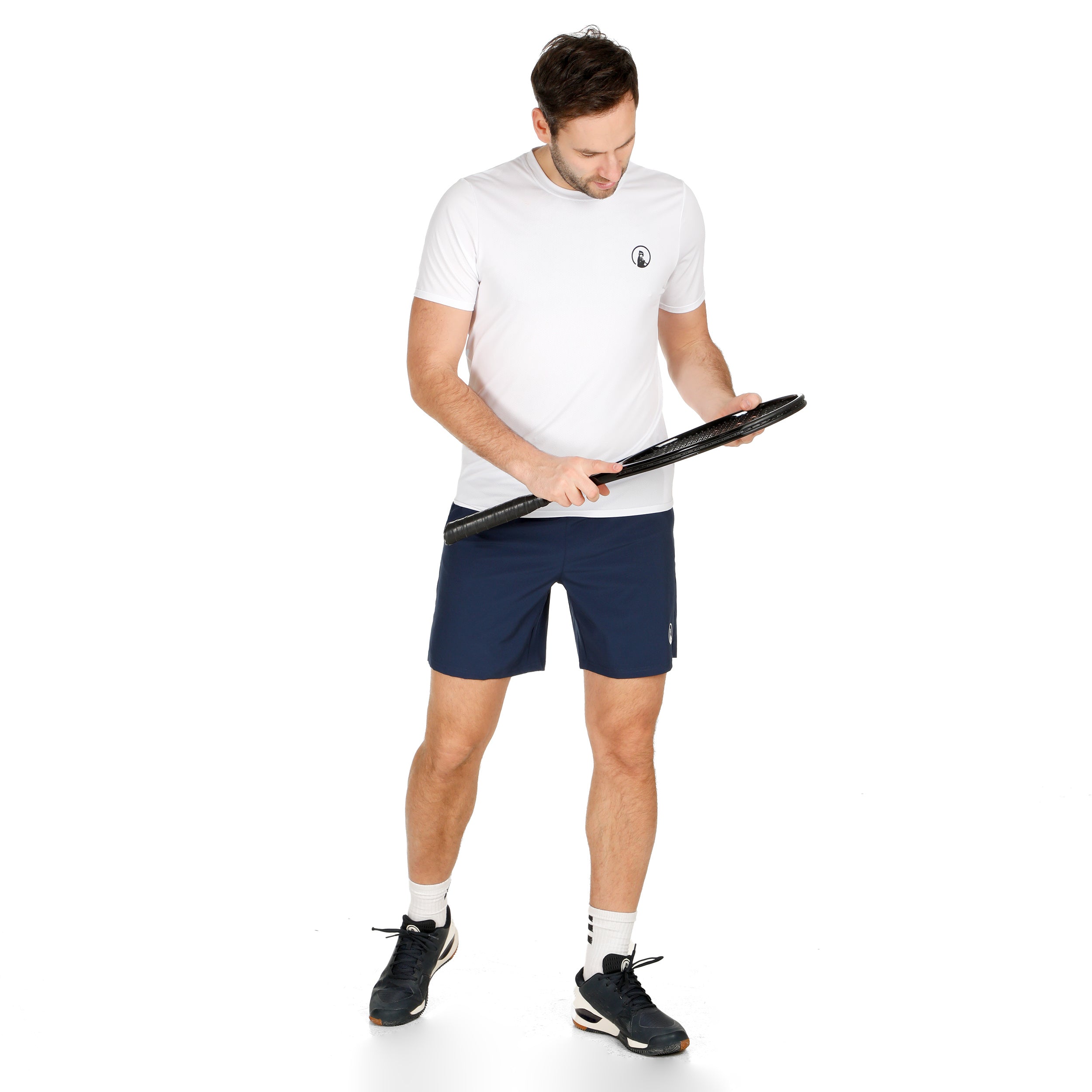Quiet Please Receiver T - Shirt Herren Weiß