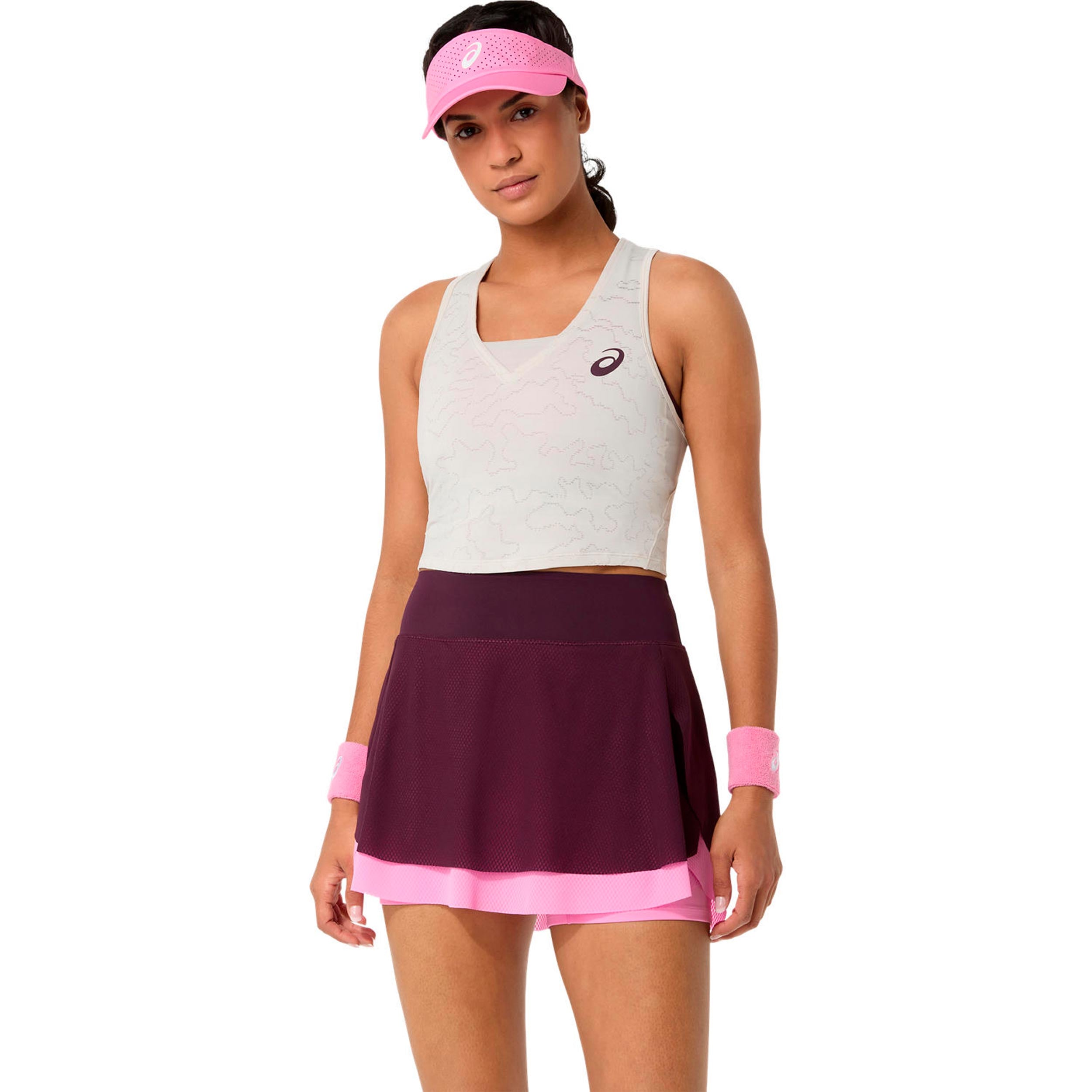 Asics Match Jacquard Tank - Top Damen
