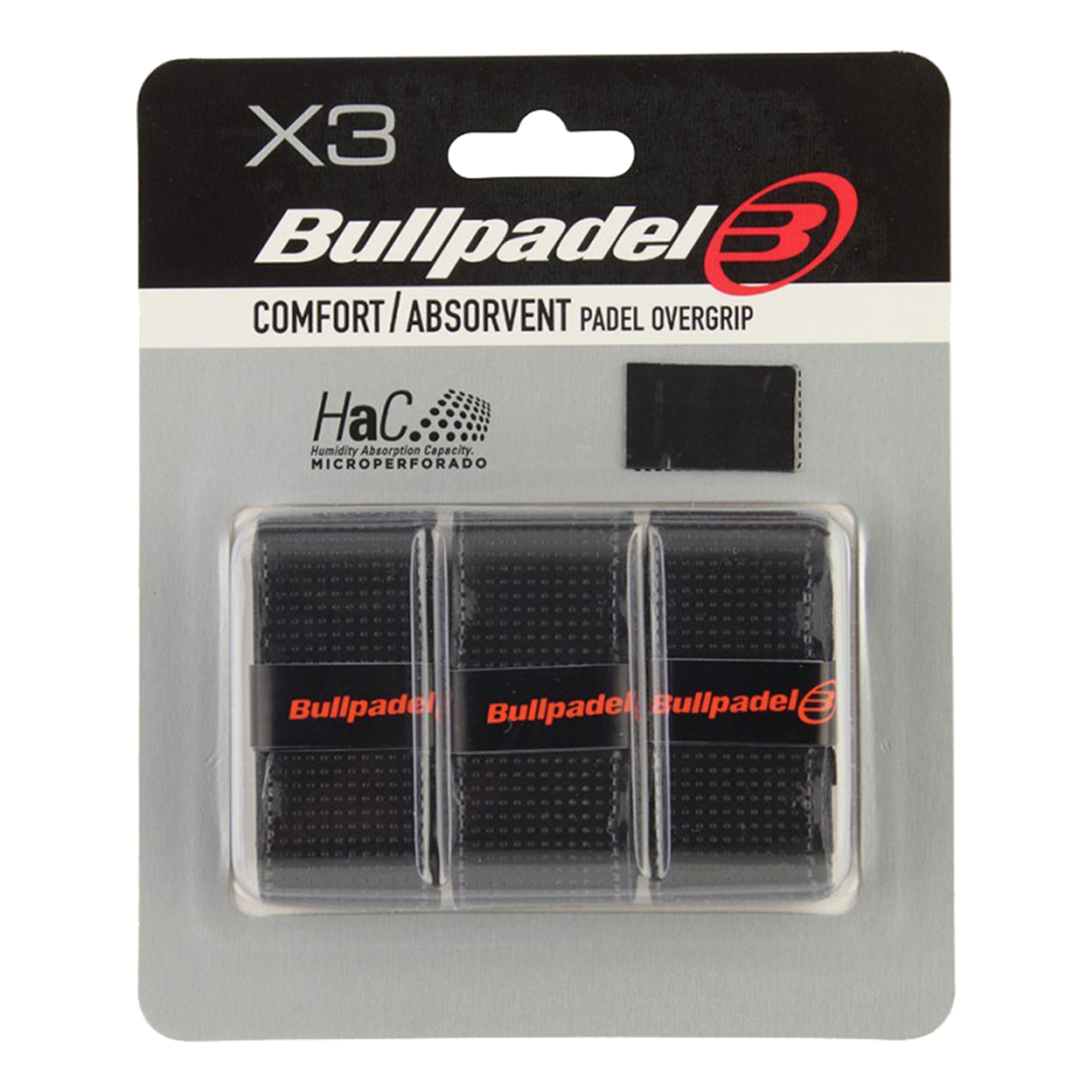 Bullpadel Gb - 1201 Comfort Absorbent Schwarz