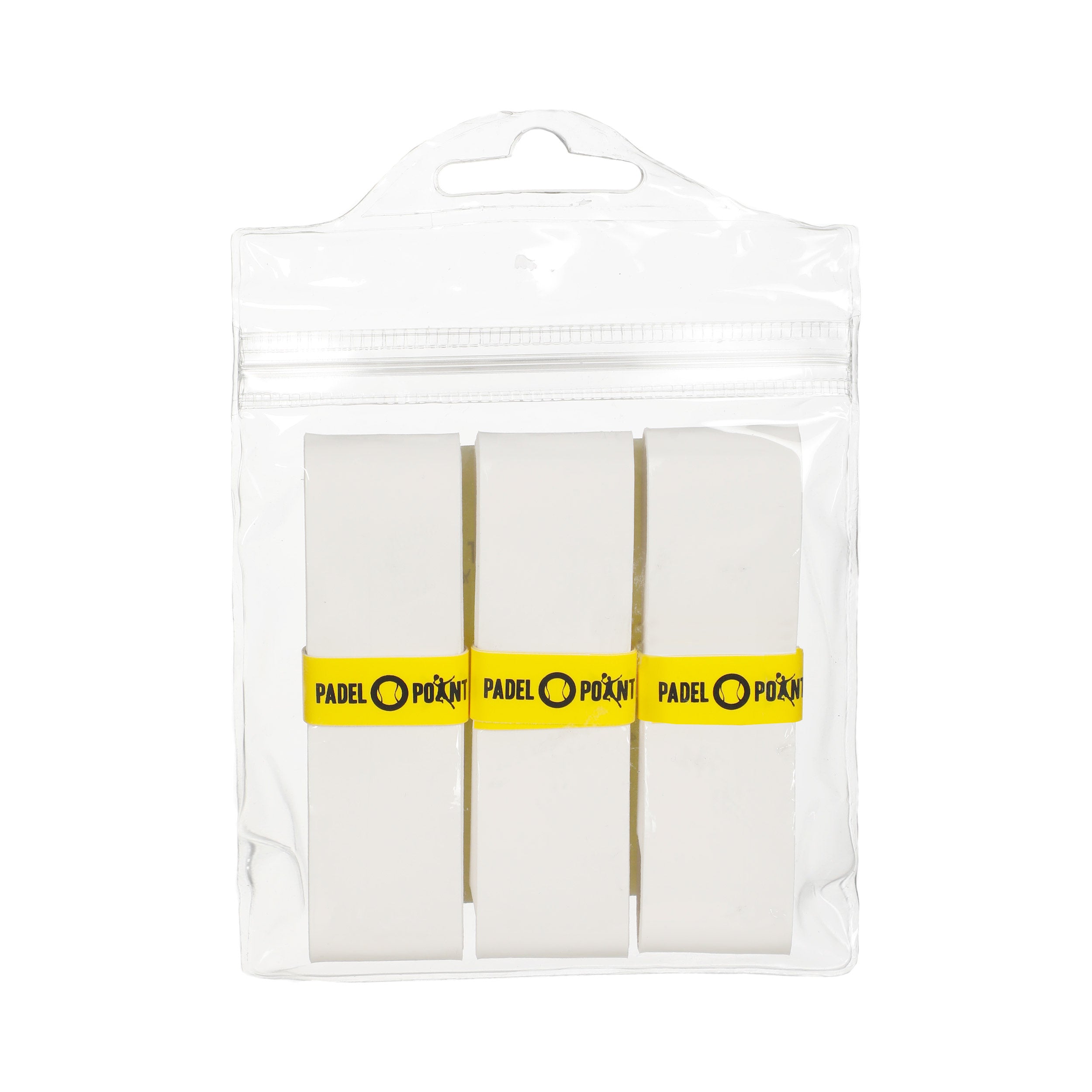 Padel - Point Premium Grip 3er Pack Weiß