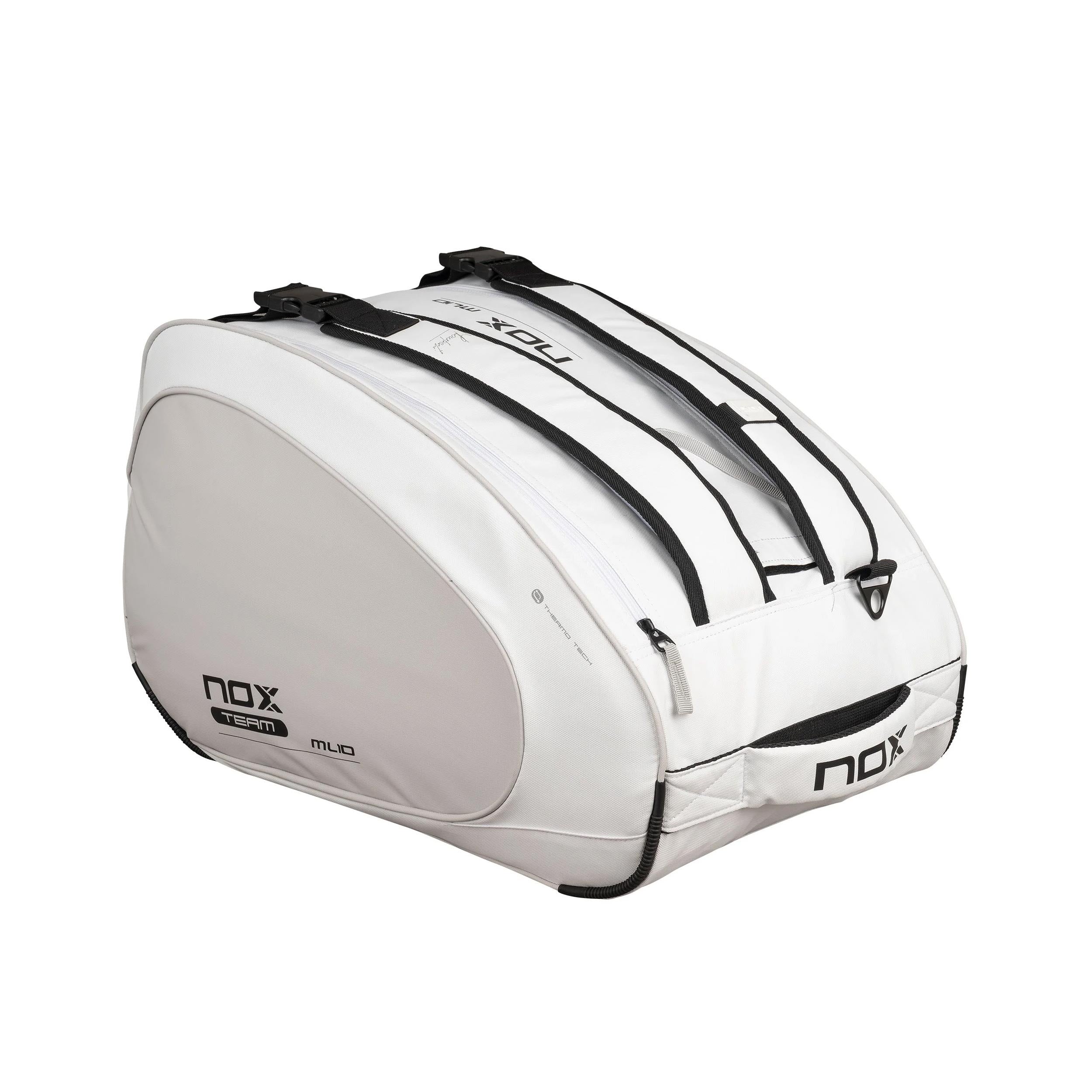 Nox At10 Team Padelschlägertasche - Weiß, Grau
