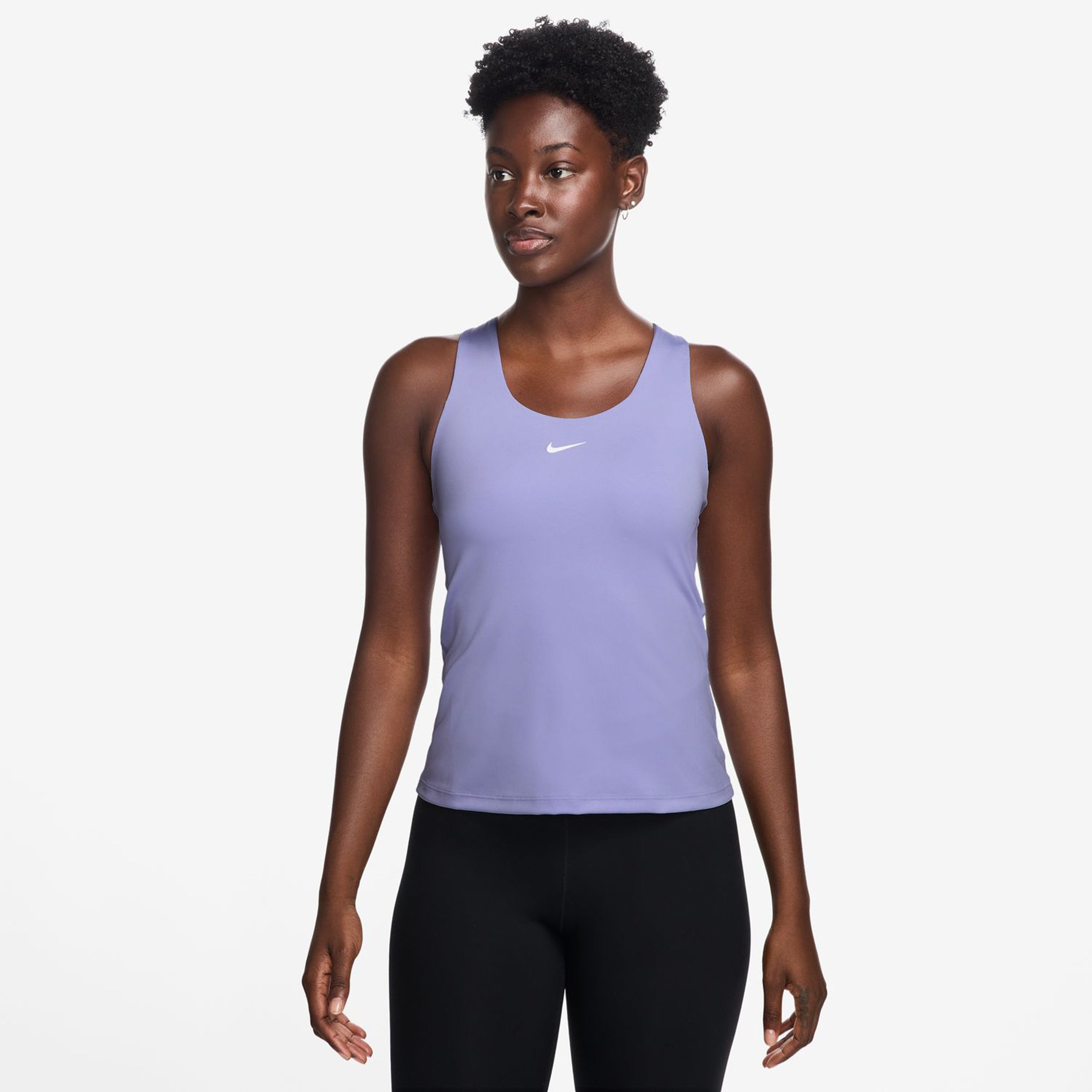 Nike Dri - Fit Swoosh Tank Top Damen Lila