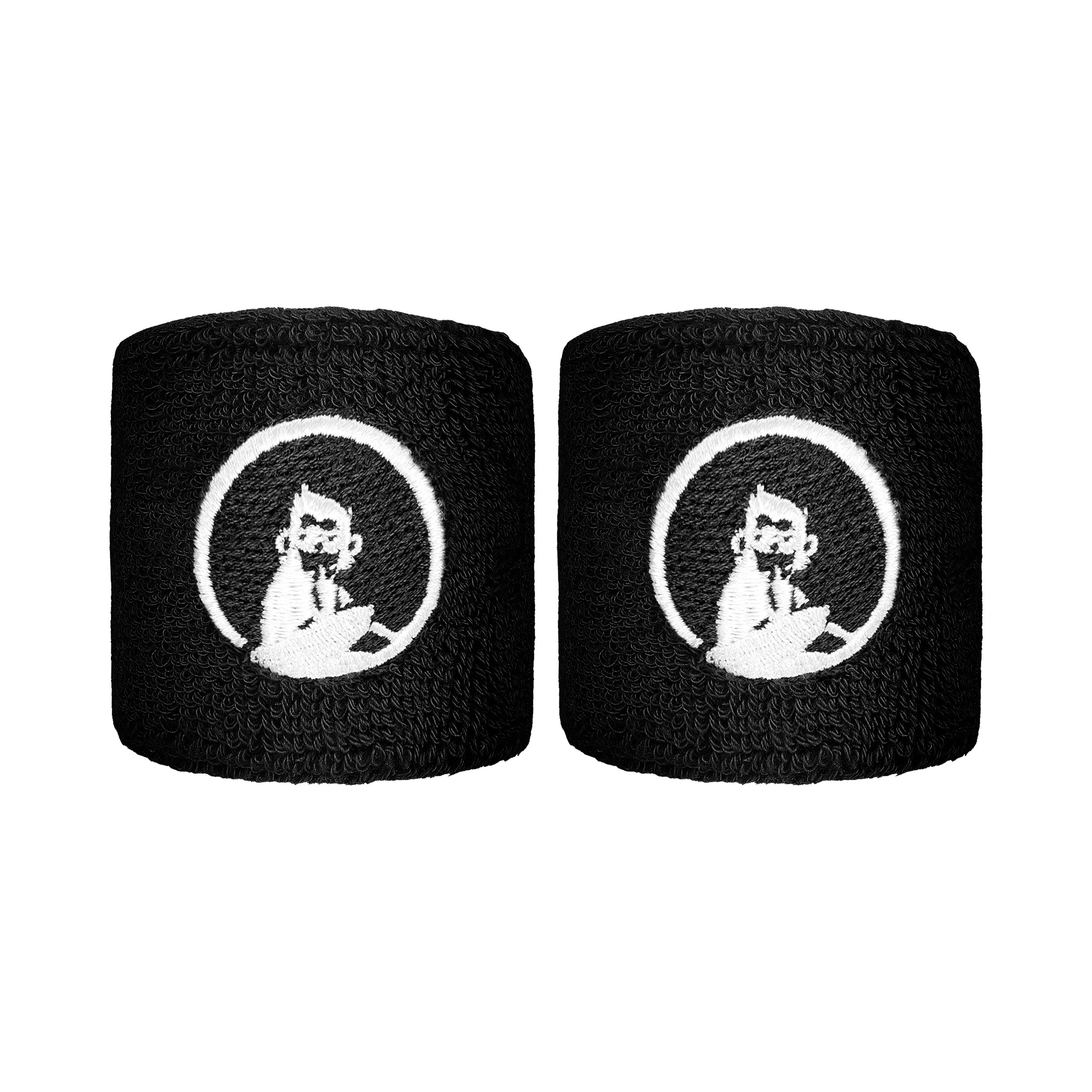 Quiet Please Schweißband 2er Pack Kurz