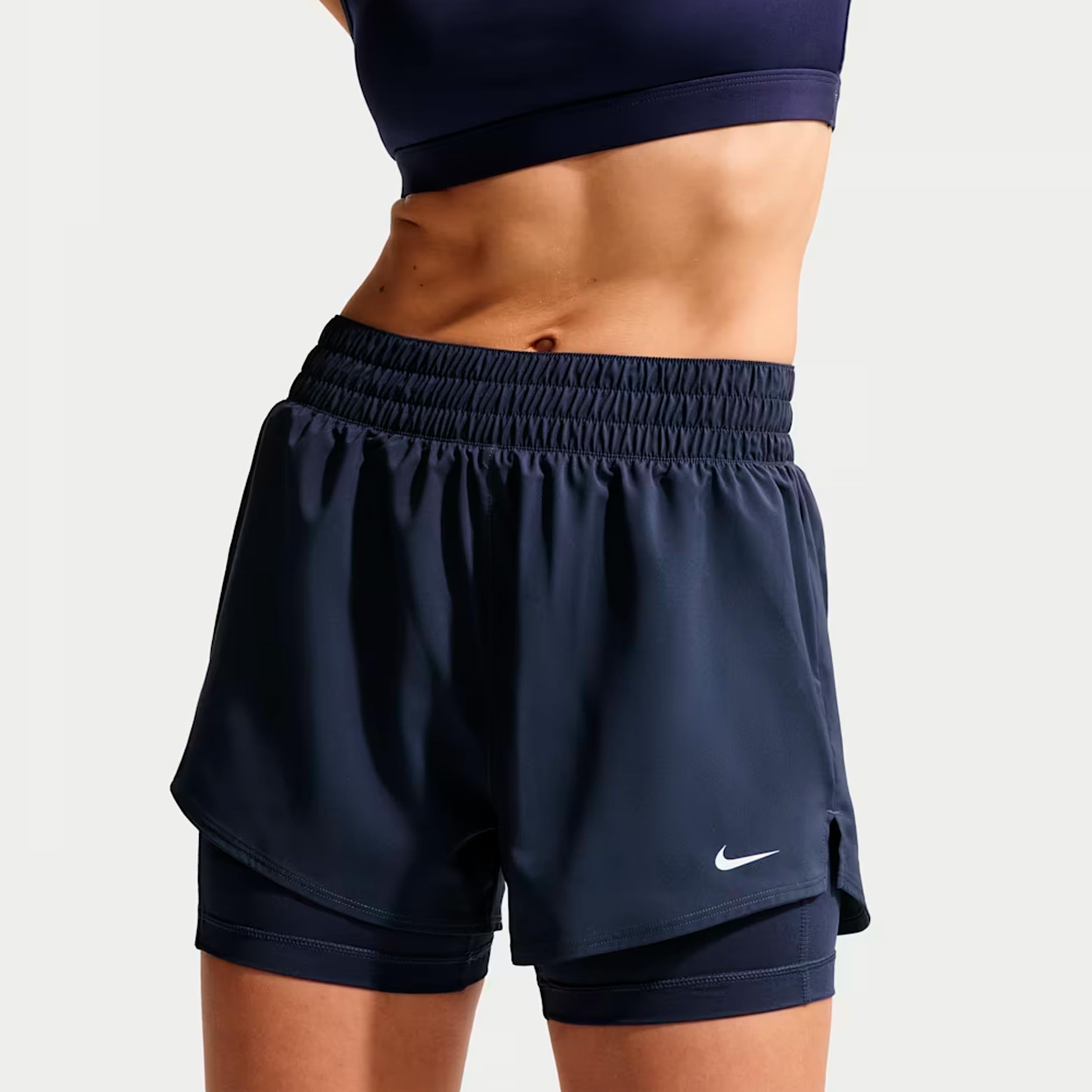 Nike Dri - Fit One High Rise 2in1 3in Shorts Damen