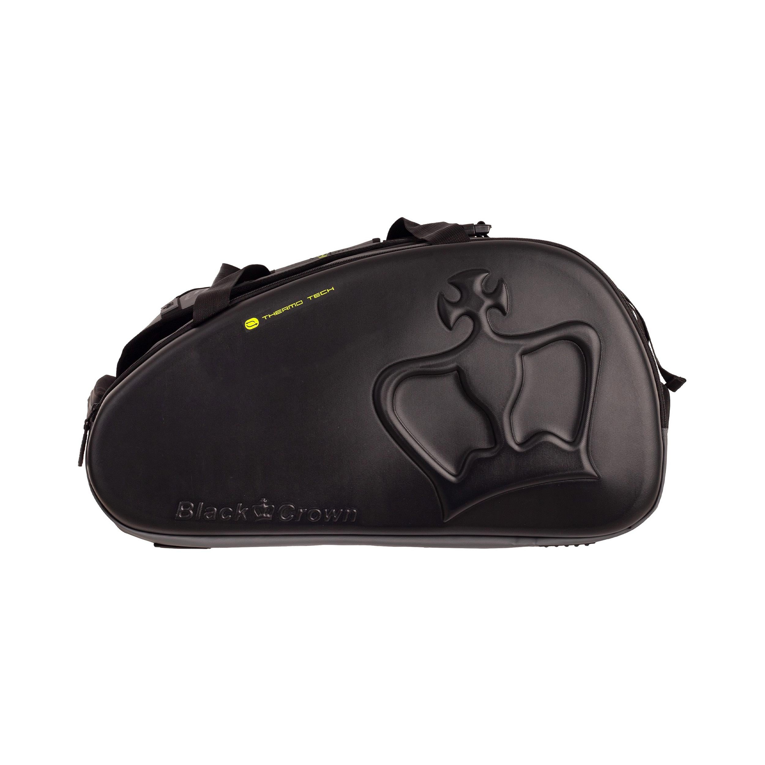 Black Crown Wonder Pro 2.0 Hard Padelschlägertasche - Schwarz, Grau