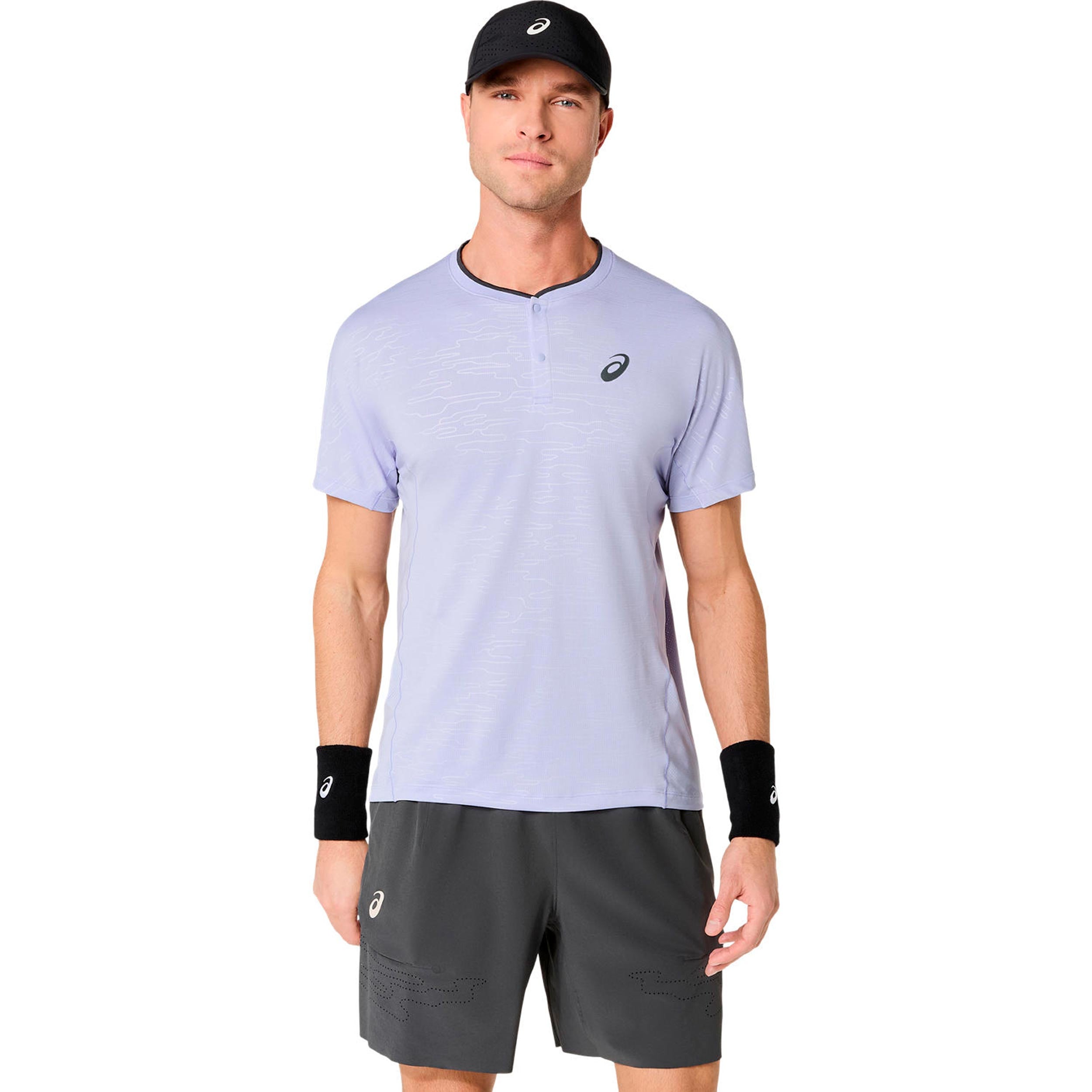 Asics Match Top Night Energy T - Shirt Herren