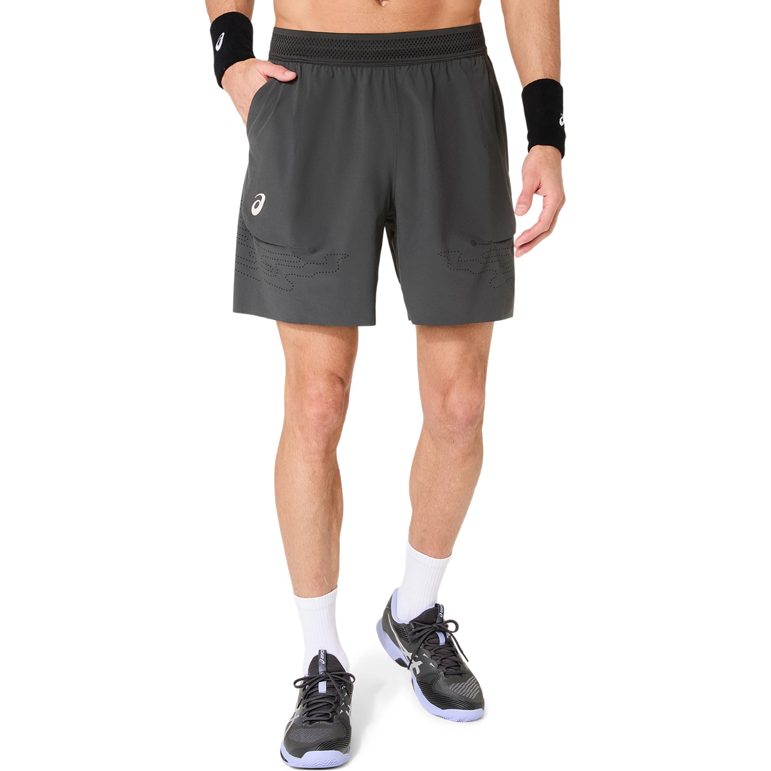 Asics Match Laser Cut 7in Shorts Herren