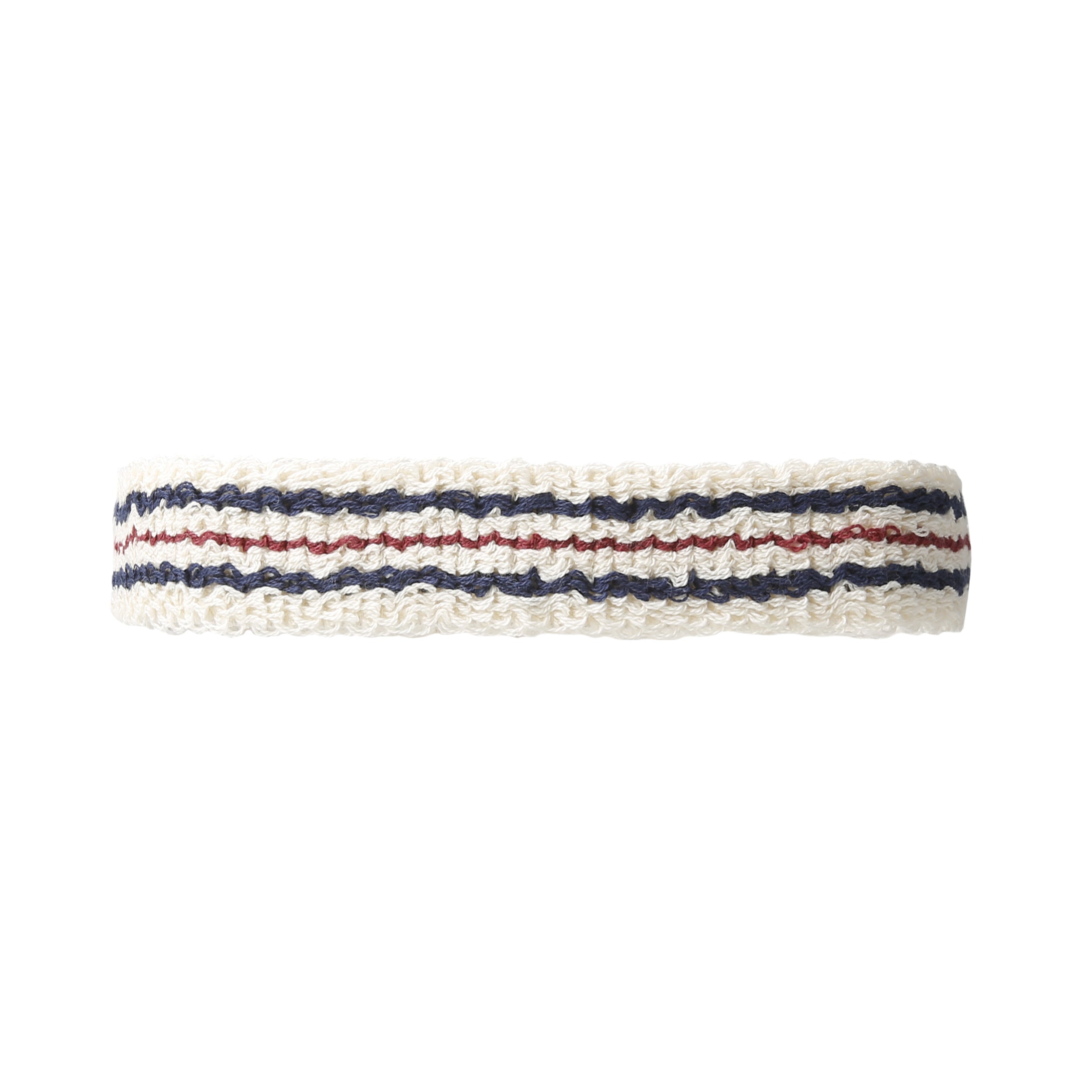 Fila Rune Stirnband Damen - Weiß, Dunkelblau