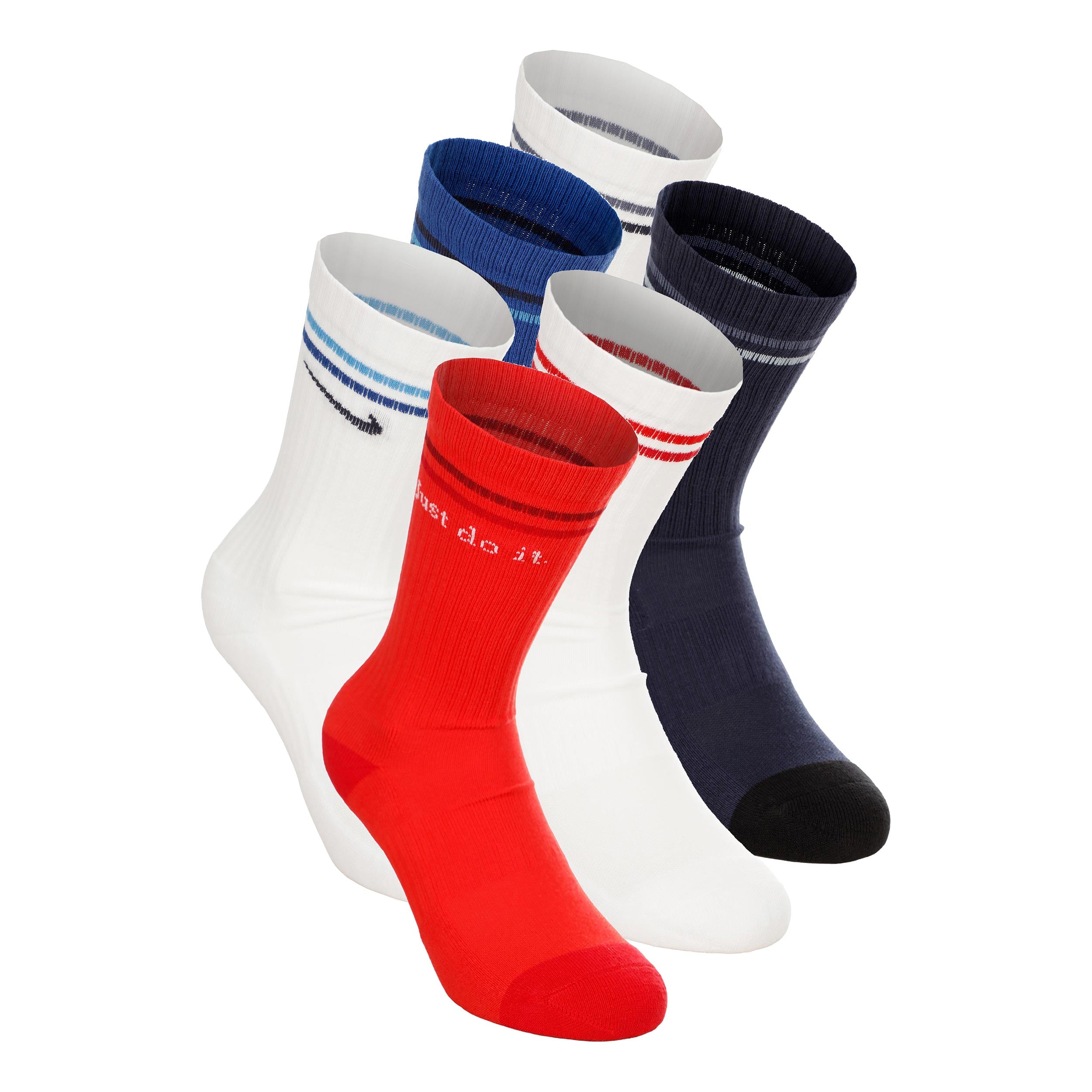 Nike Elevated Crew Tennissocken 6er Pack Kinder