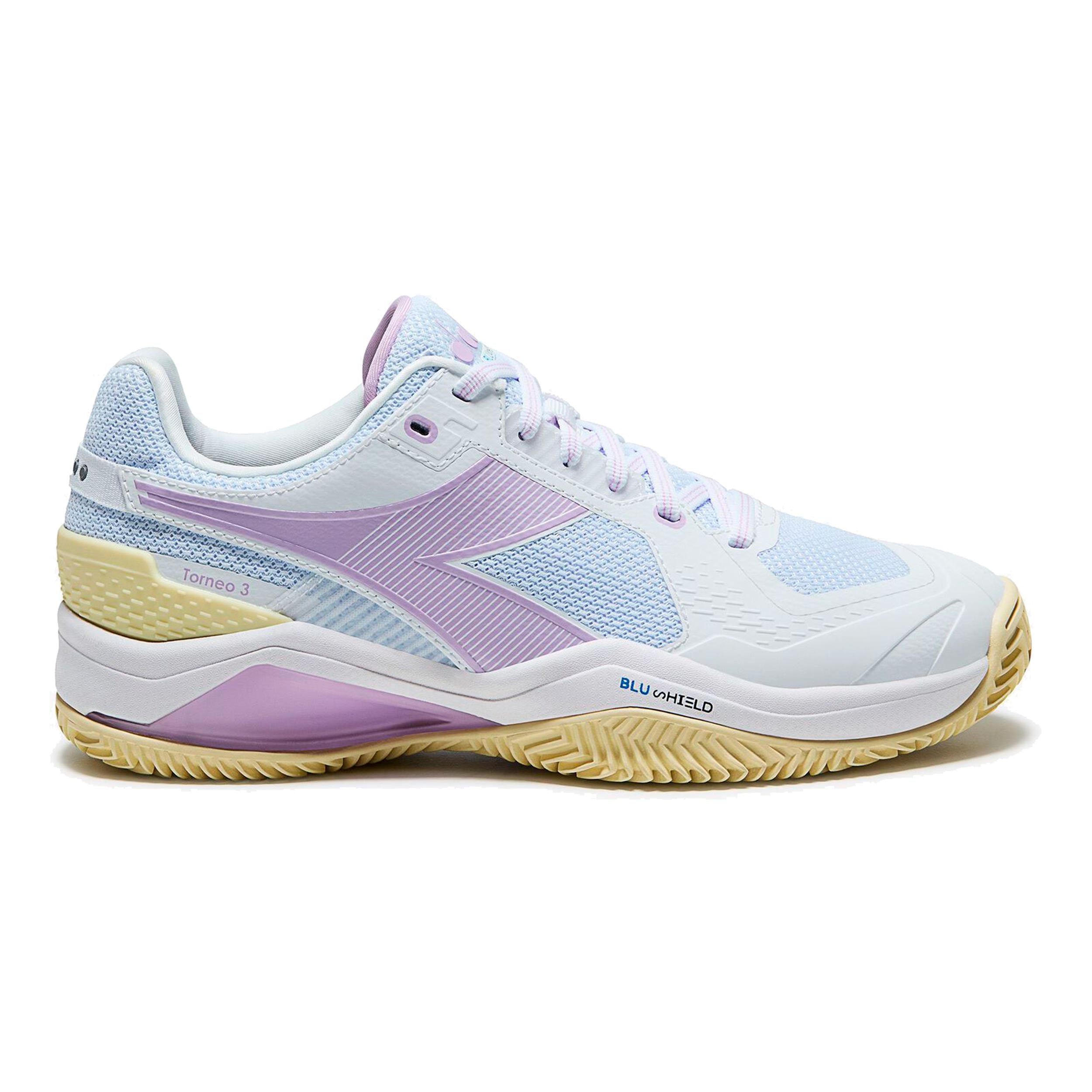 Diadora Blushield Torneo 3 Sandplatzschuh Damen