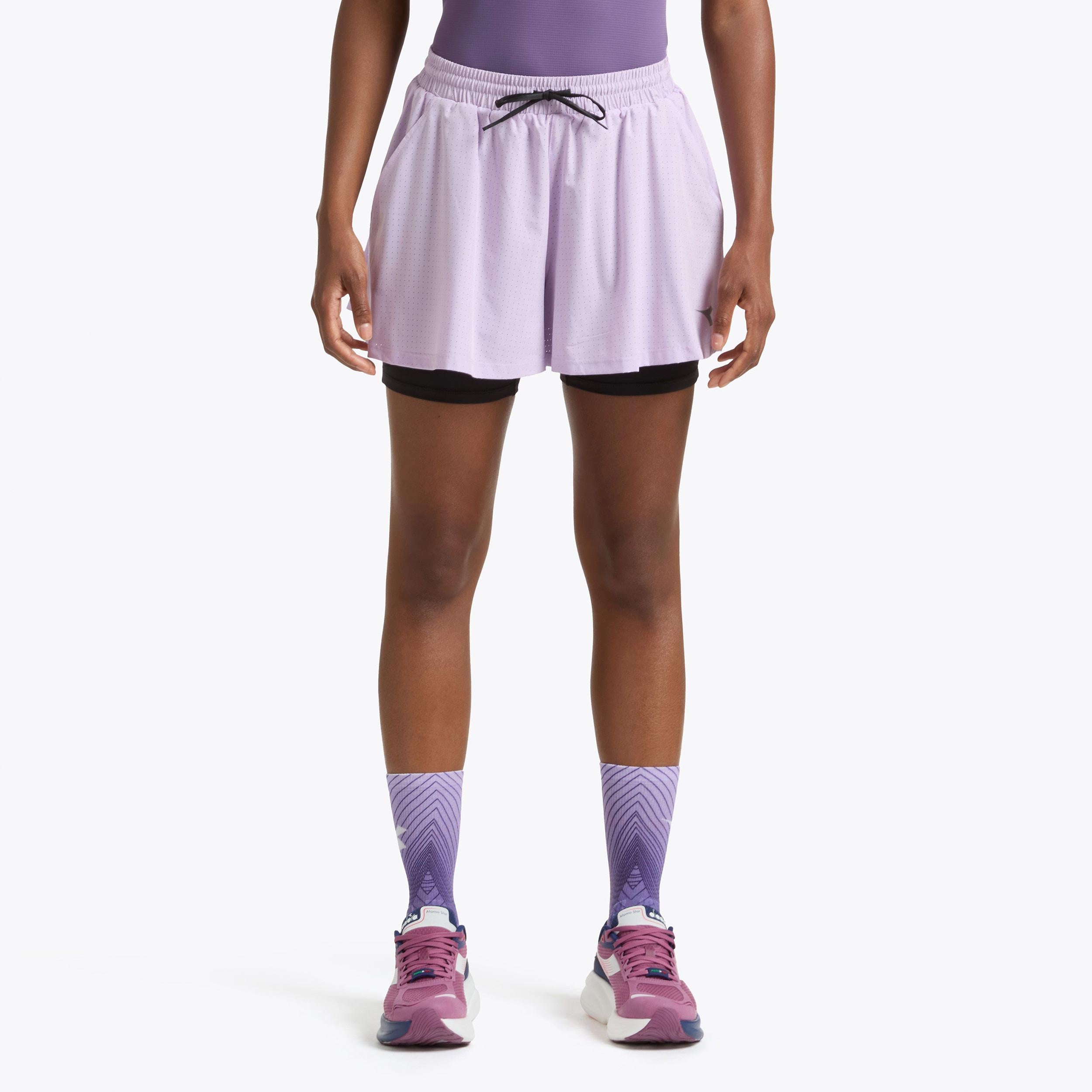Diadora 2in1 Shorts Damen