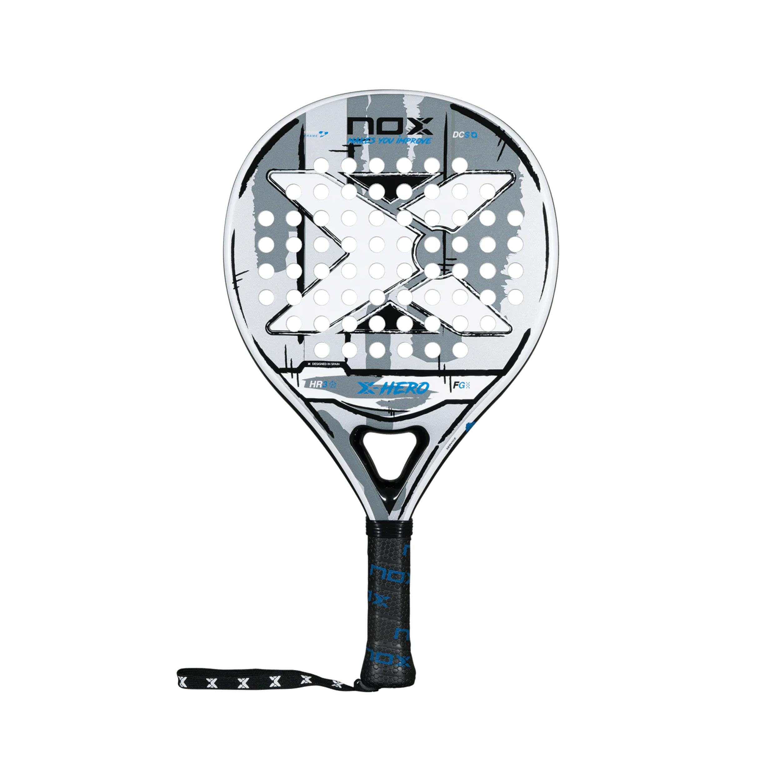 Nox X - Hero White Padelschläger