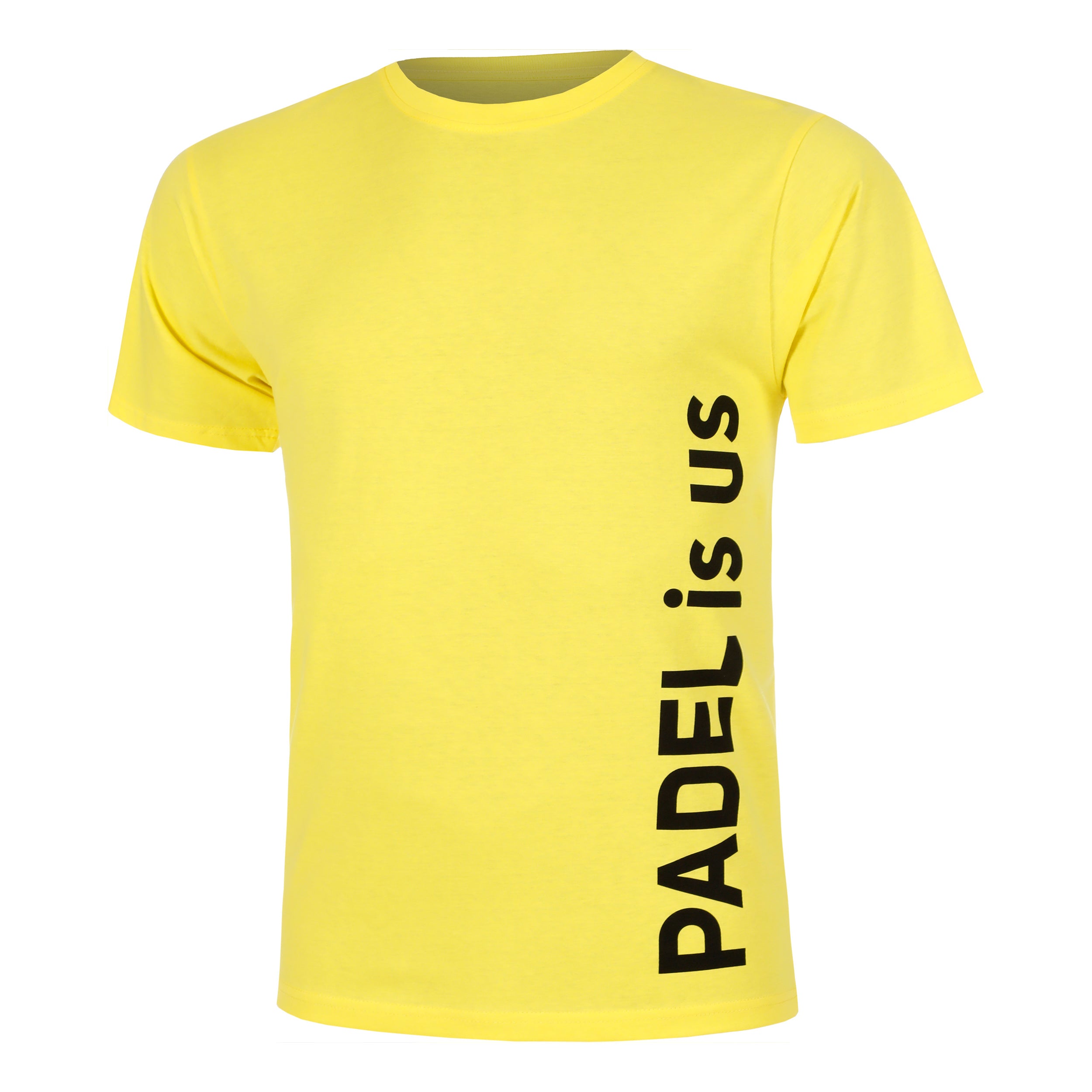 Padel - Point Is Us T Shirt Herren Gelb, Schwarz