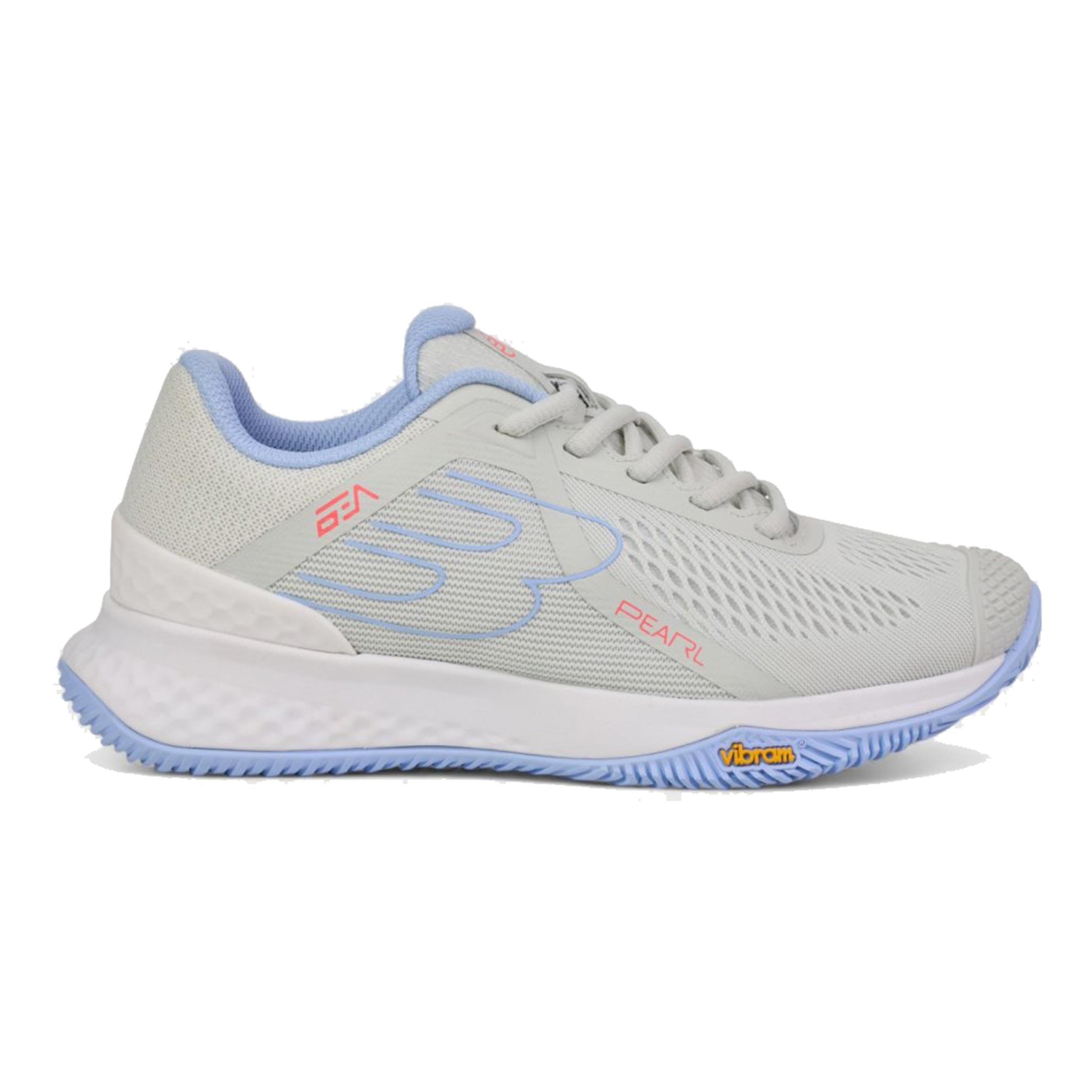 Bullpadel Pearl Vibram 25 Padelschuh Damen - Grau