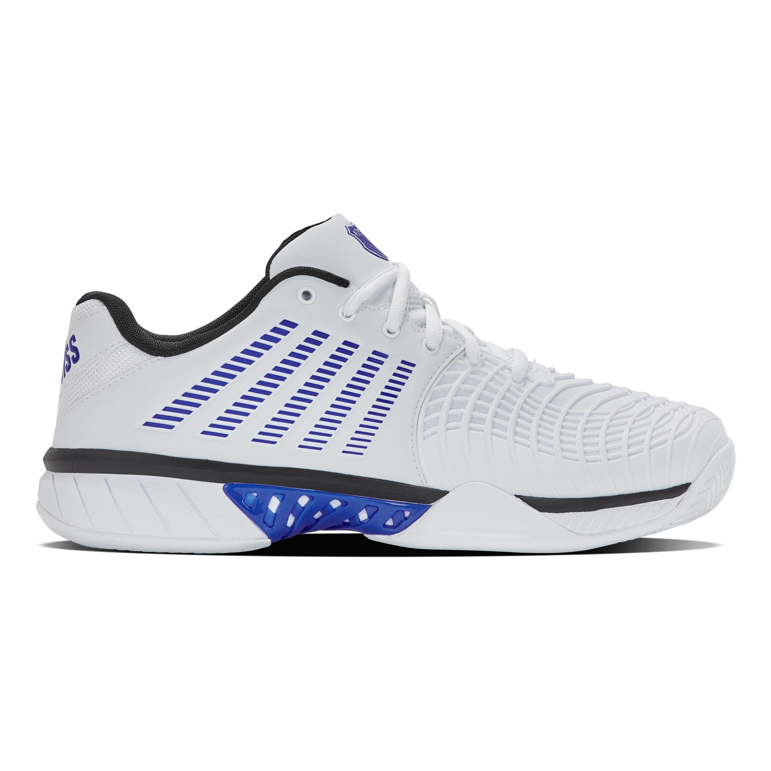K - Swiss Express Light 3 Ac Allcourtschuh Herren Weiß, Hellblau