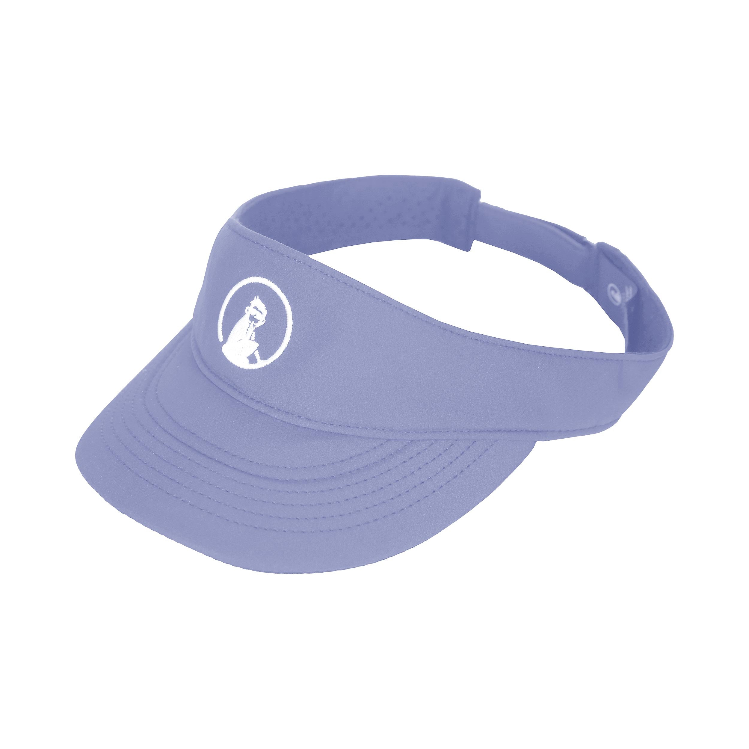Quiet Please Glow Court Performance Visor Damen