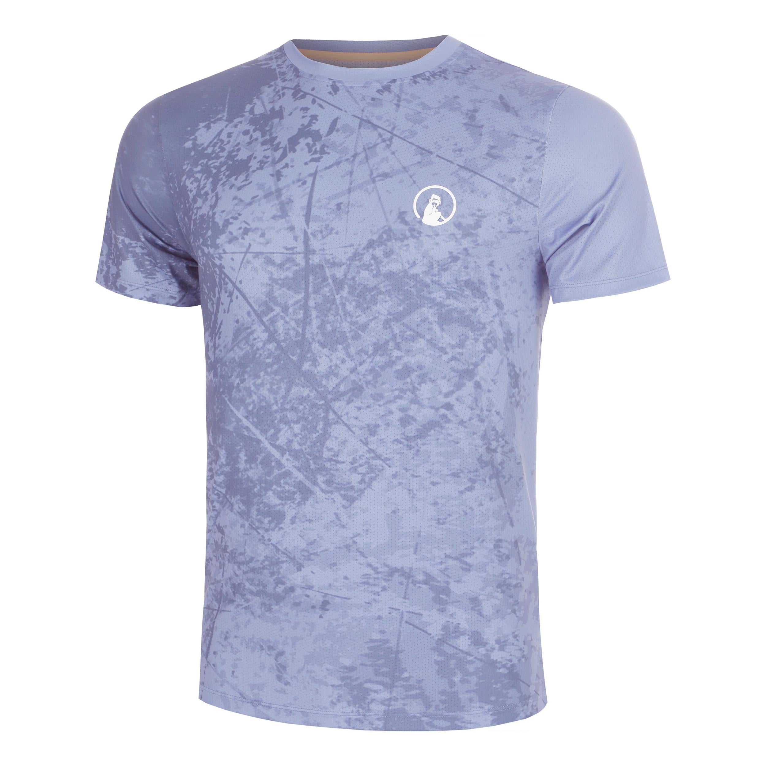 Quiet Please Glow Receiver Scrubbled T - Shirt Herren