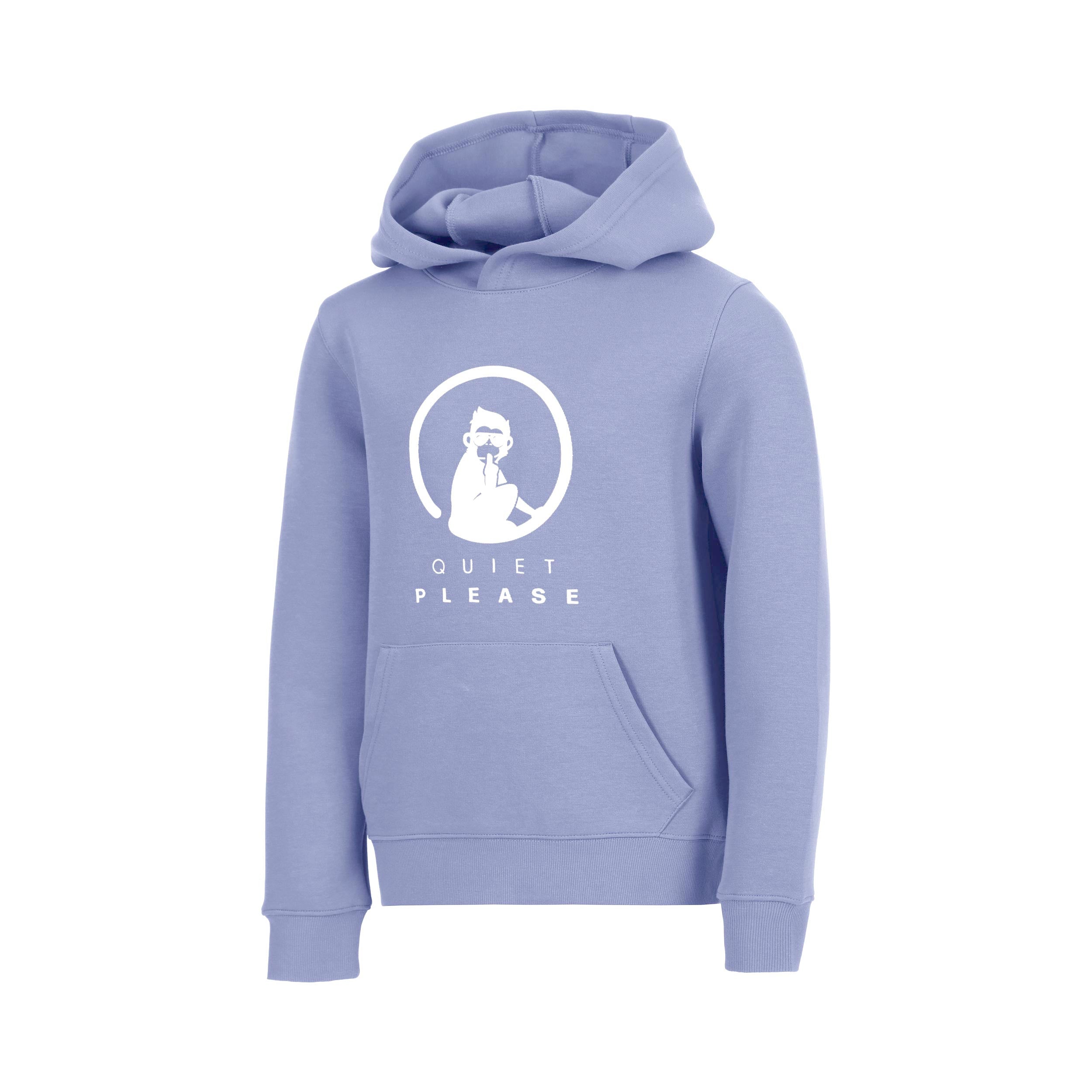 Quiet Please Glow Baseline Logo Hoody Jungen
